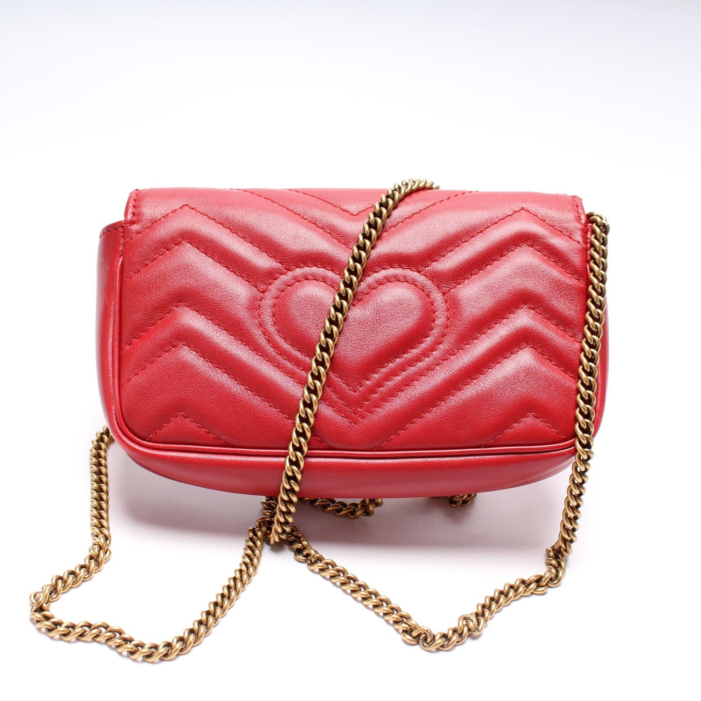 Gucci Marmont Super Mini Flap Travel Bag Flap 4