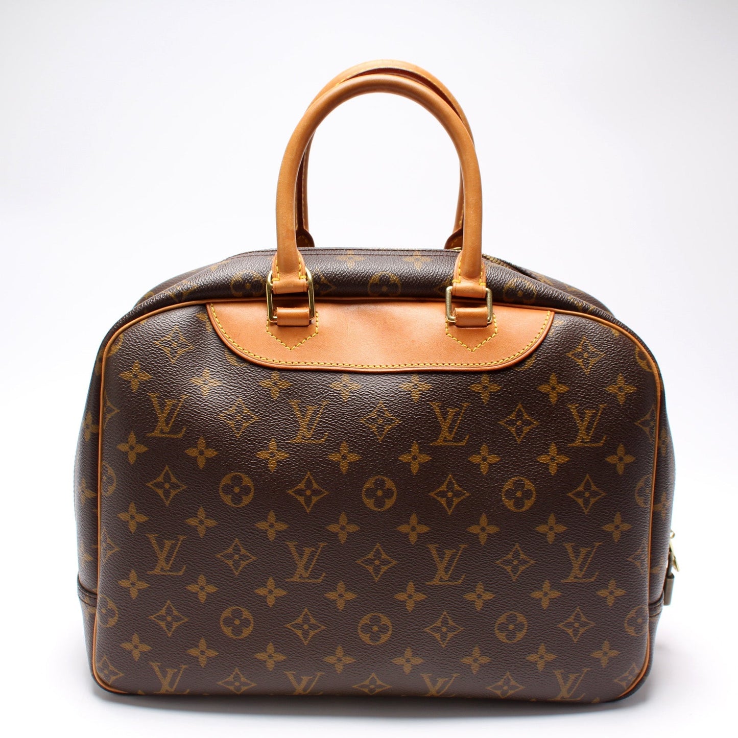 Louis Vuitton Deauville Monogram Handbag Monogram 10