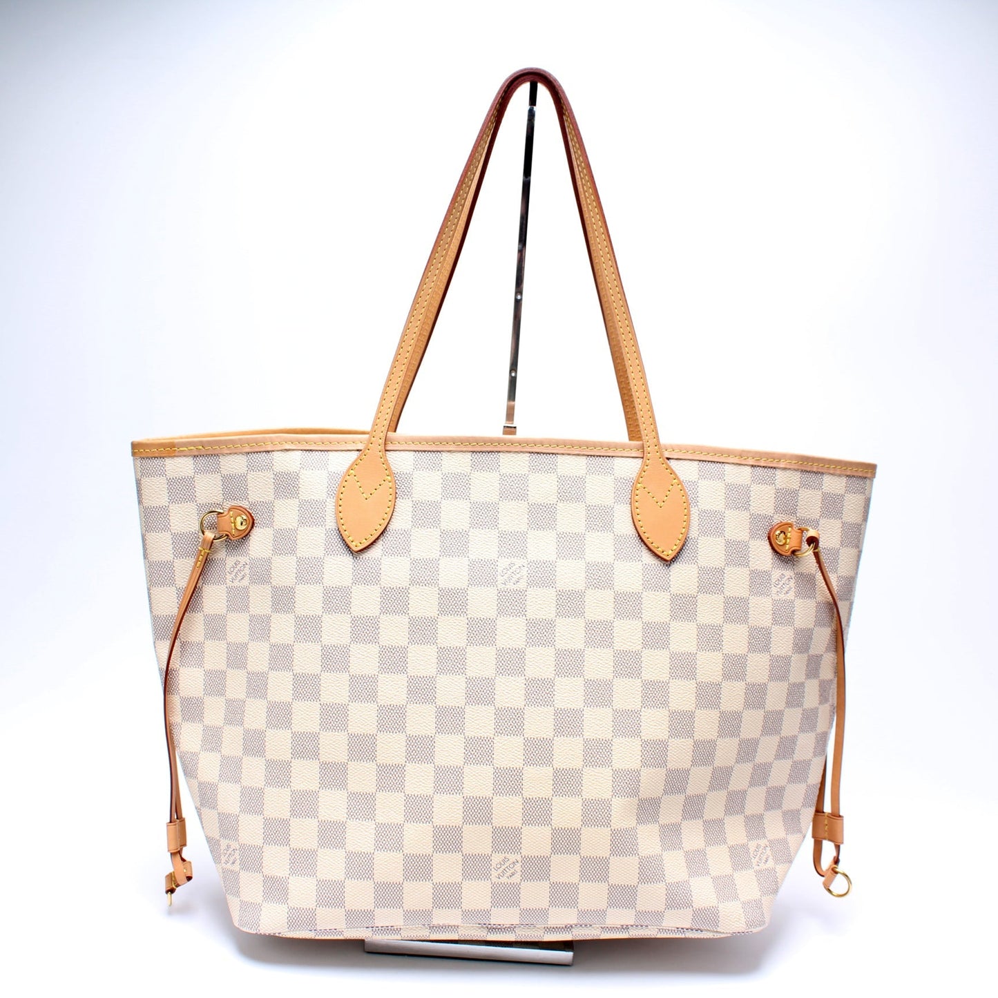 Louis Vuitton Neverfull MM Azur Damier Tote Bag Azur 17