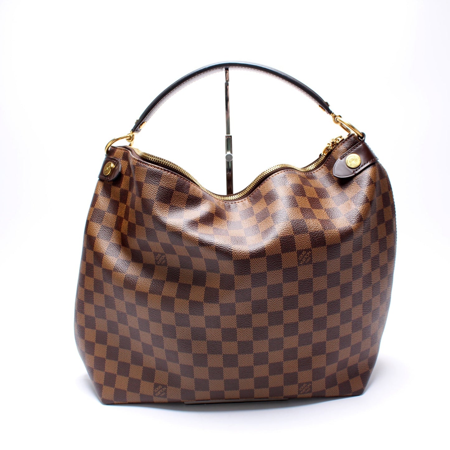 Louis Vuitton Duomo Hobo Ebene Damier Shoulder Bag Ebene 1