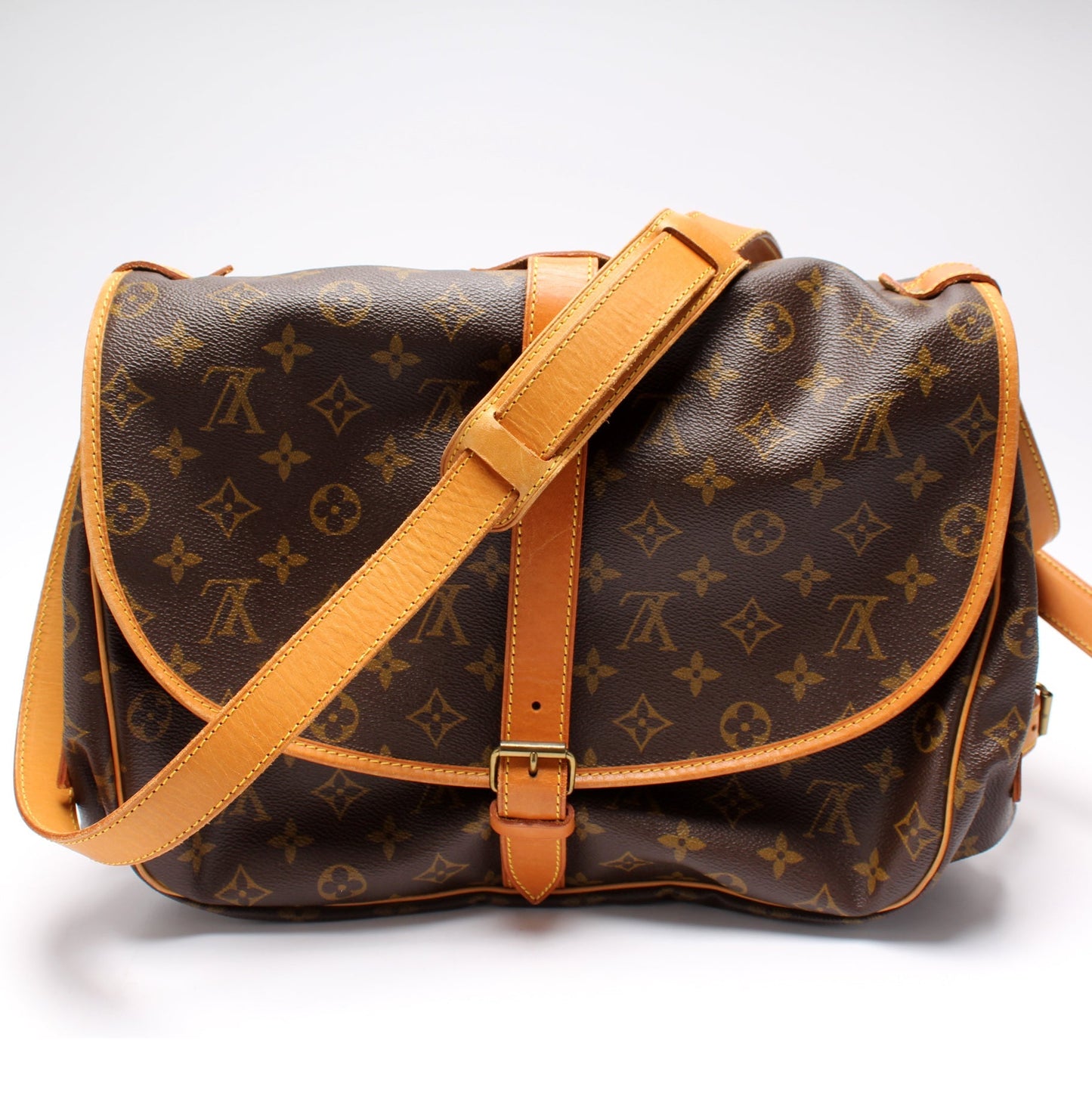 Louis Vuitton Saumur 35 Monogram Handbag Monogram 5