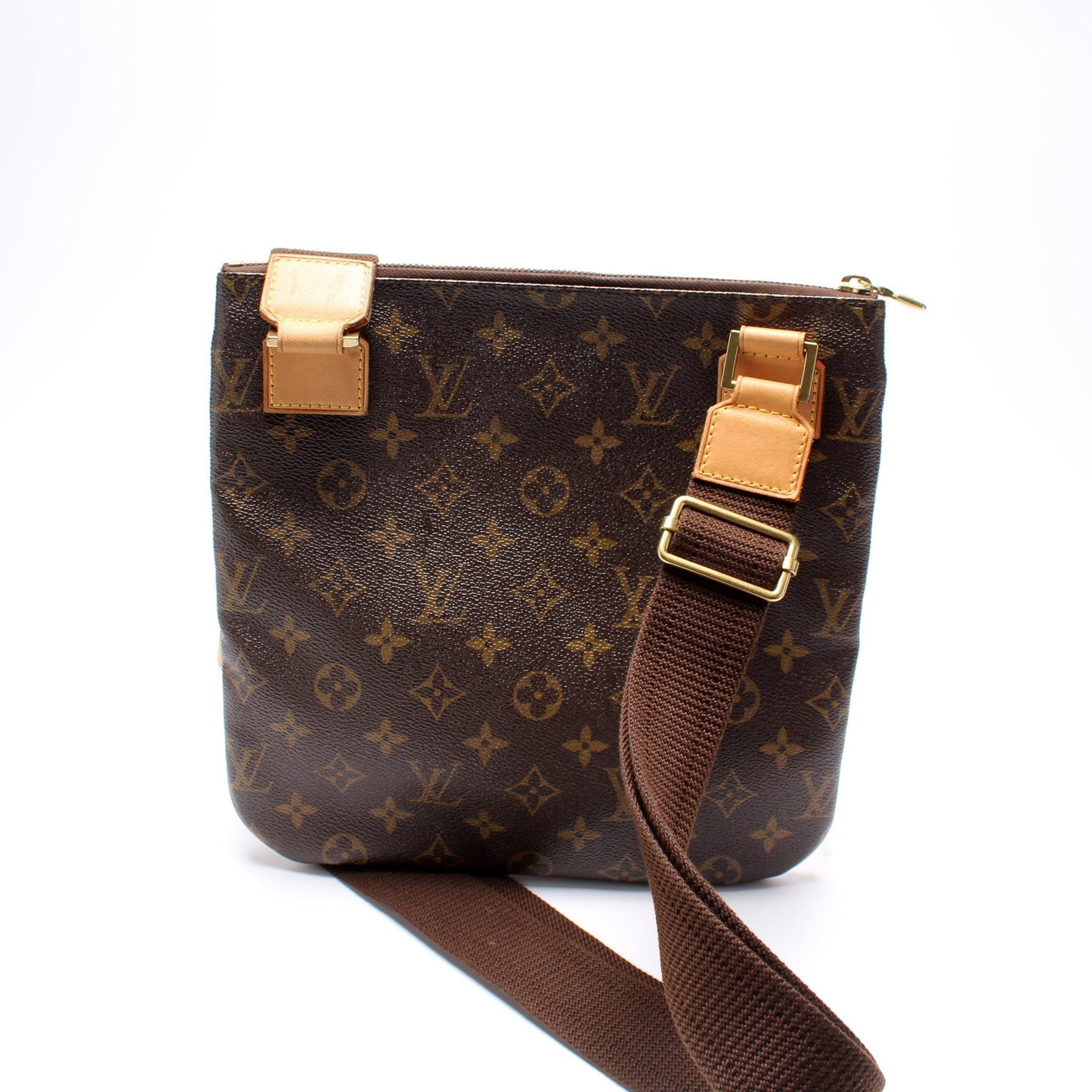 Louis Vuitton Pochette Bosphore Monogram Clutch Bag Monogram 1