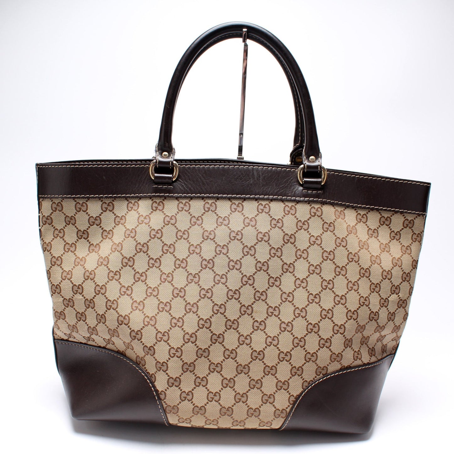 Gucci GG Lovely Heart Canvas Tote Bag