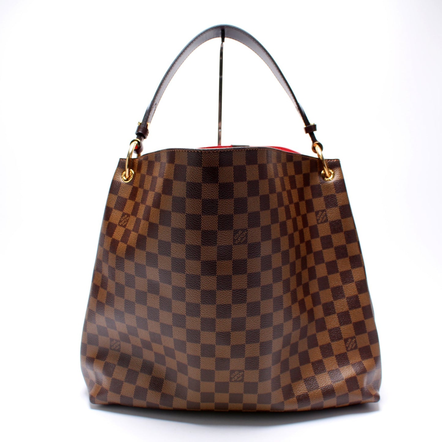 Louis Vuitton Graceful MM Ebene Damier Handbag Ebene 8