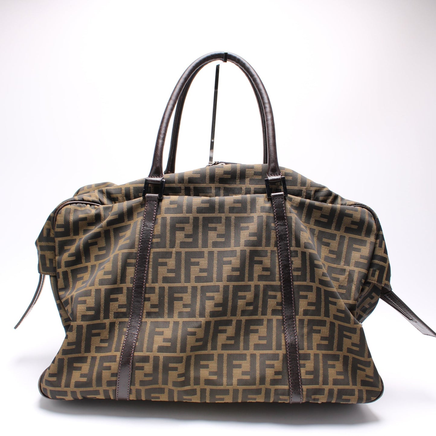 Fendi 7Vs002 Zucca Duffle Bag Travel Bag