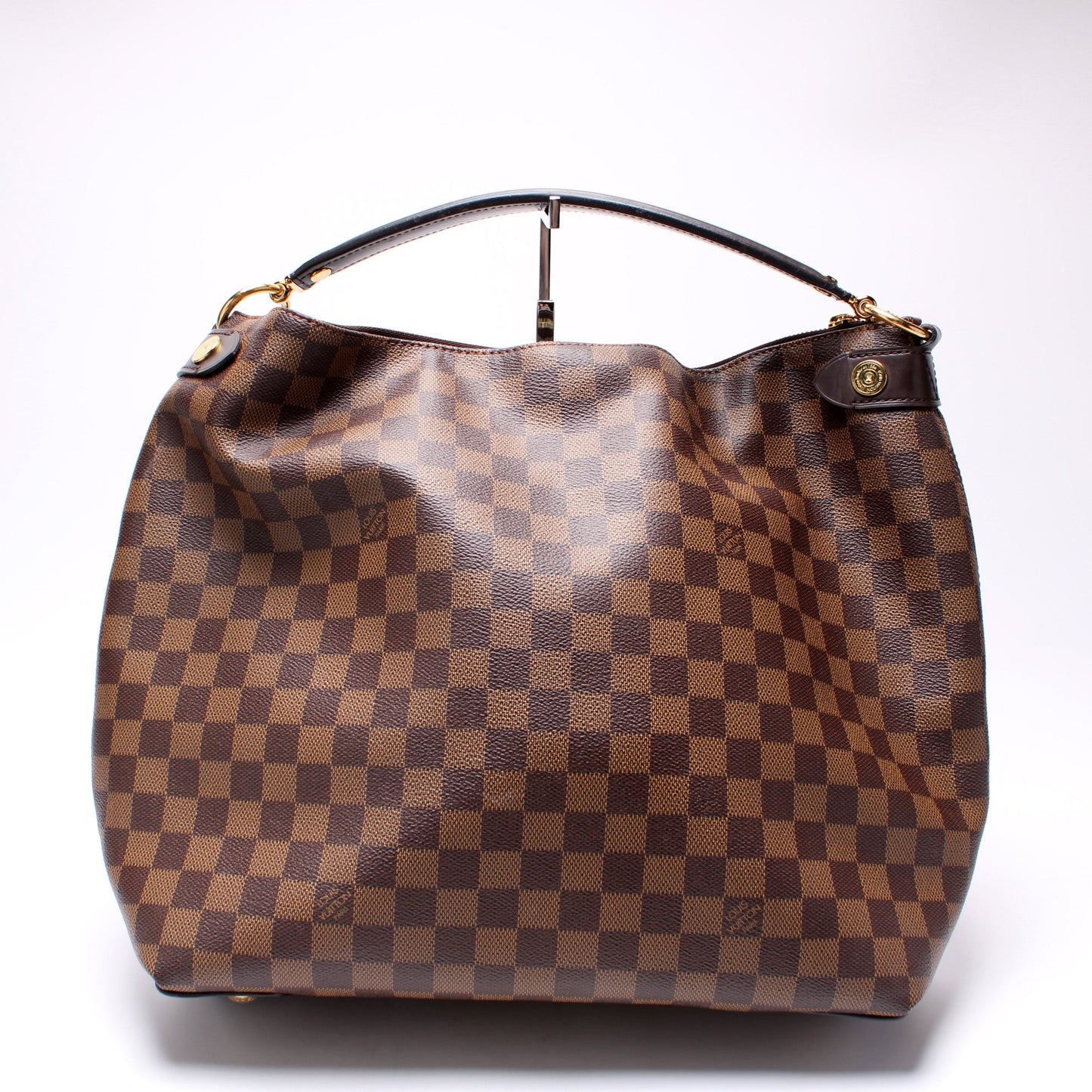 Louis Vuitton Duomo Hobo Ebene Damier Shoulder Bag Ebene 2