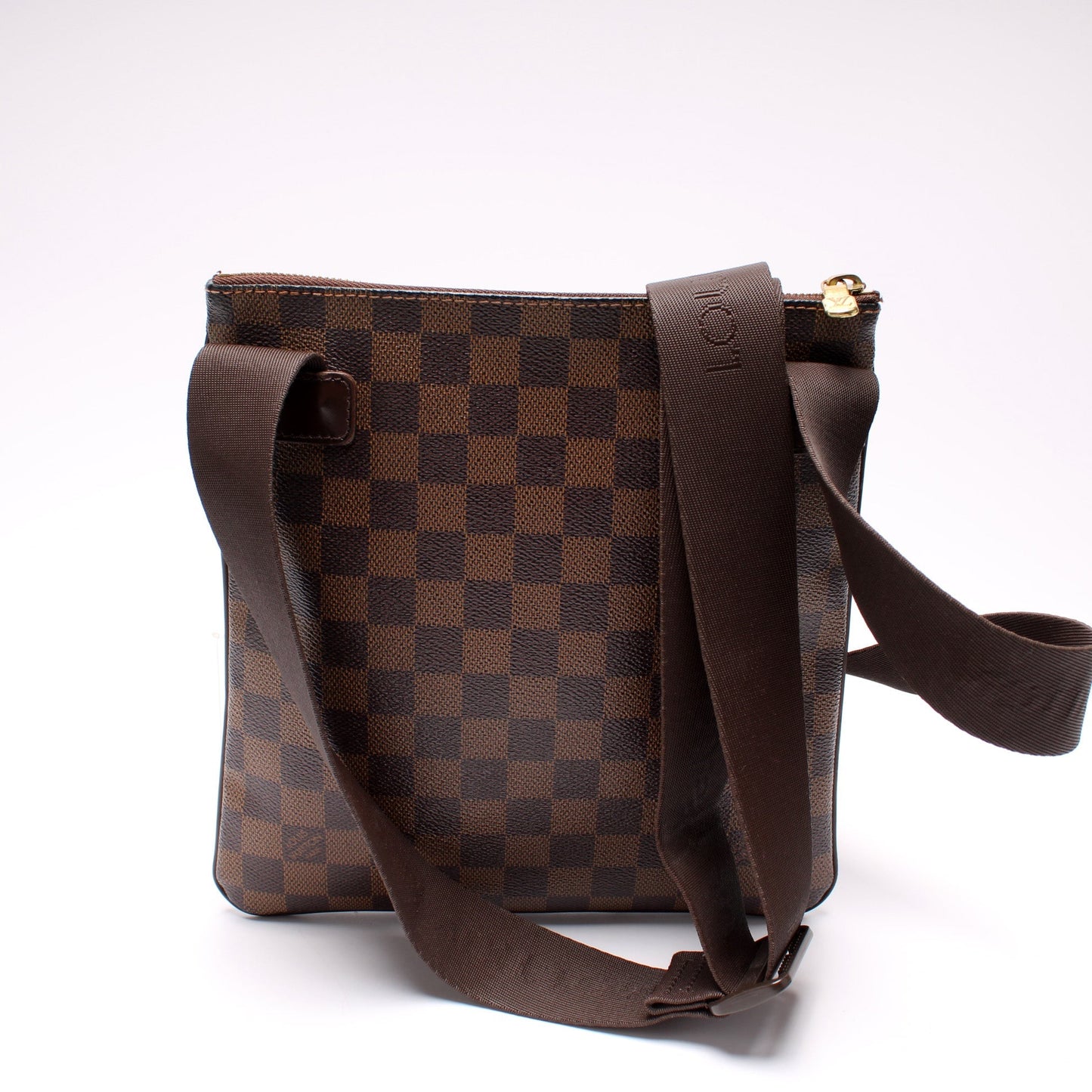 Louis Vuitton Pochette Meille Ebene Damier Clutch Bag Ebene 1