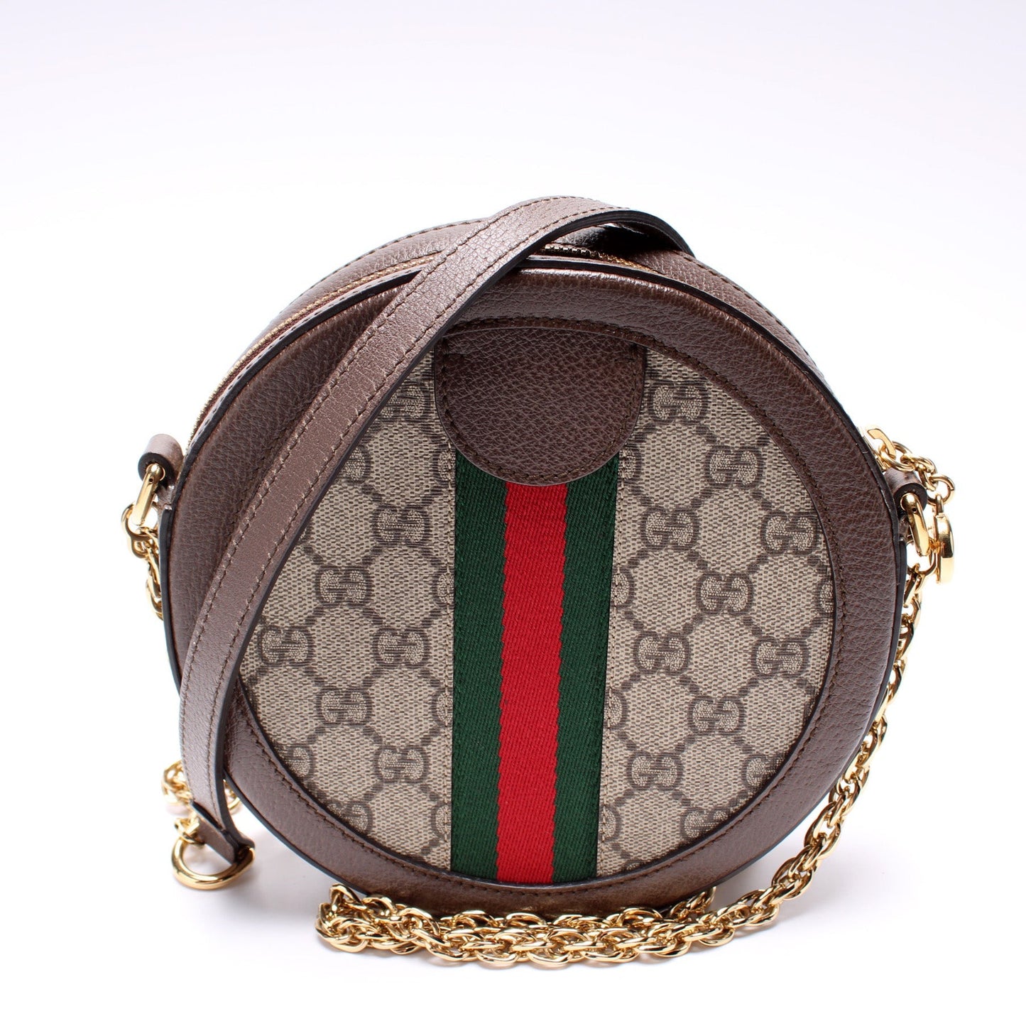 Gucci Ophidia GG Supreme Round Small Crossbody Bag Crossbody 2