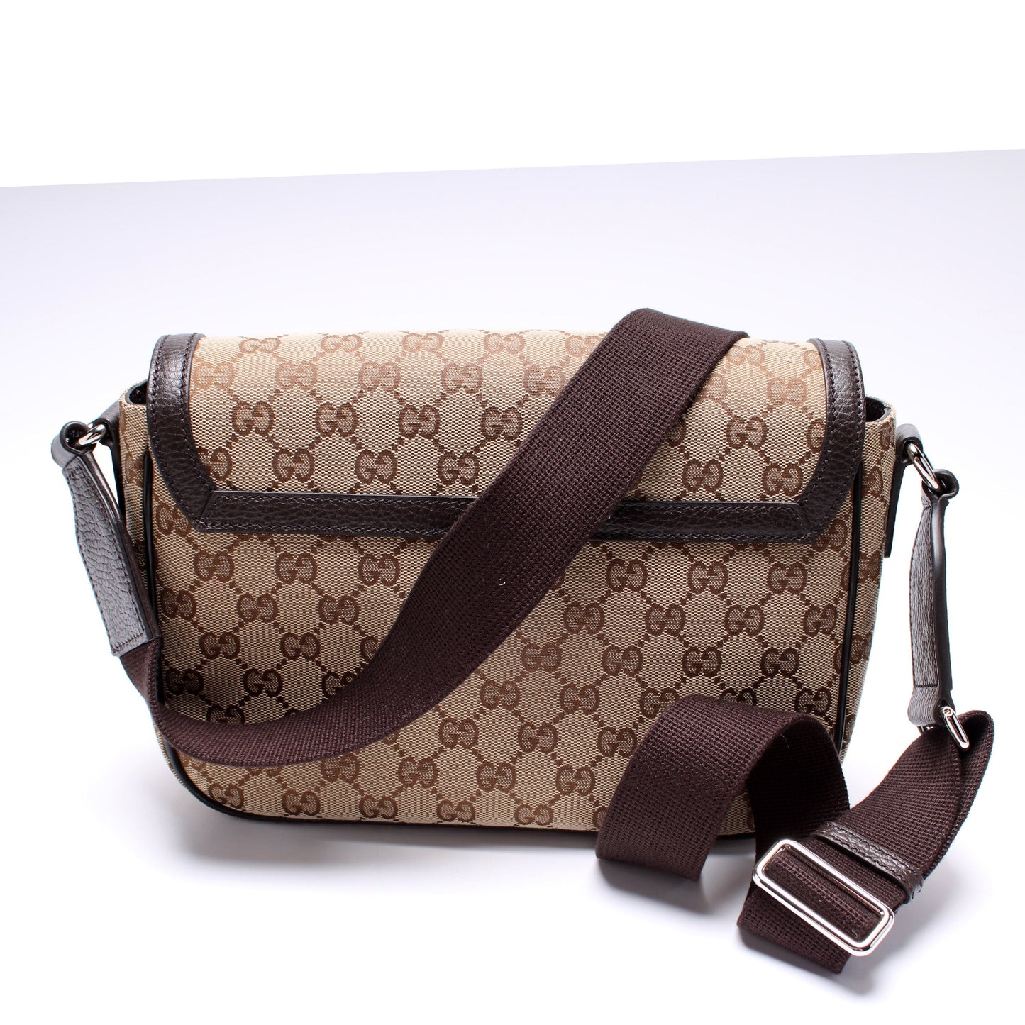 Gucci GG Messenger Canvas Travel Bag Messenger 12