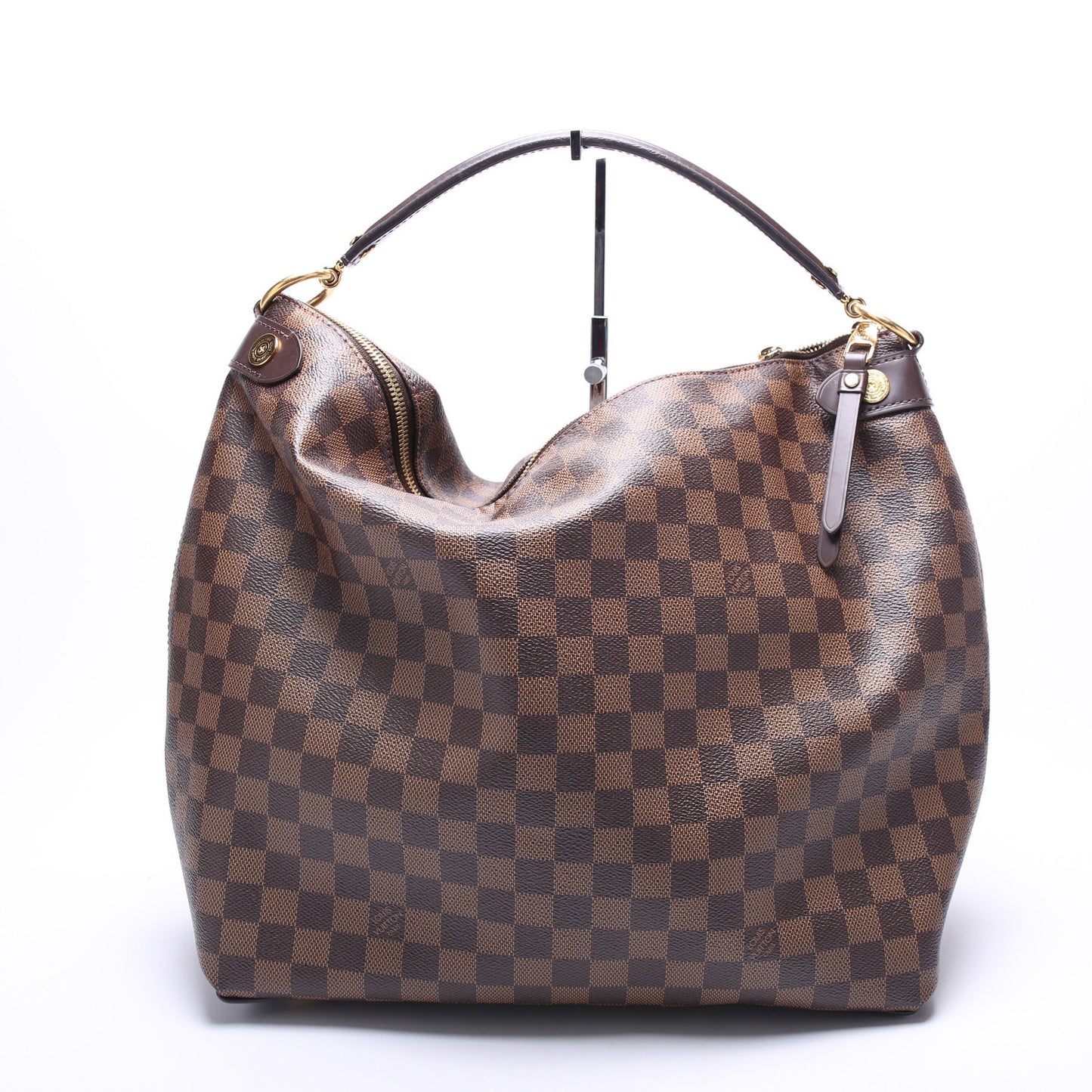 Louis Vuitton Duomo Hobo Ebene Damier Shoulder Bag Ebene 3