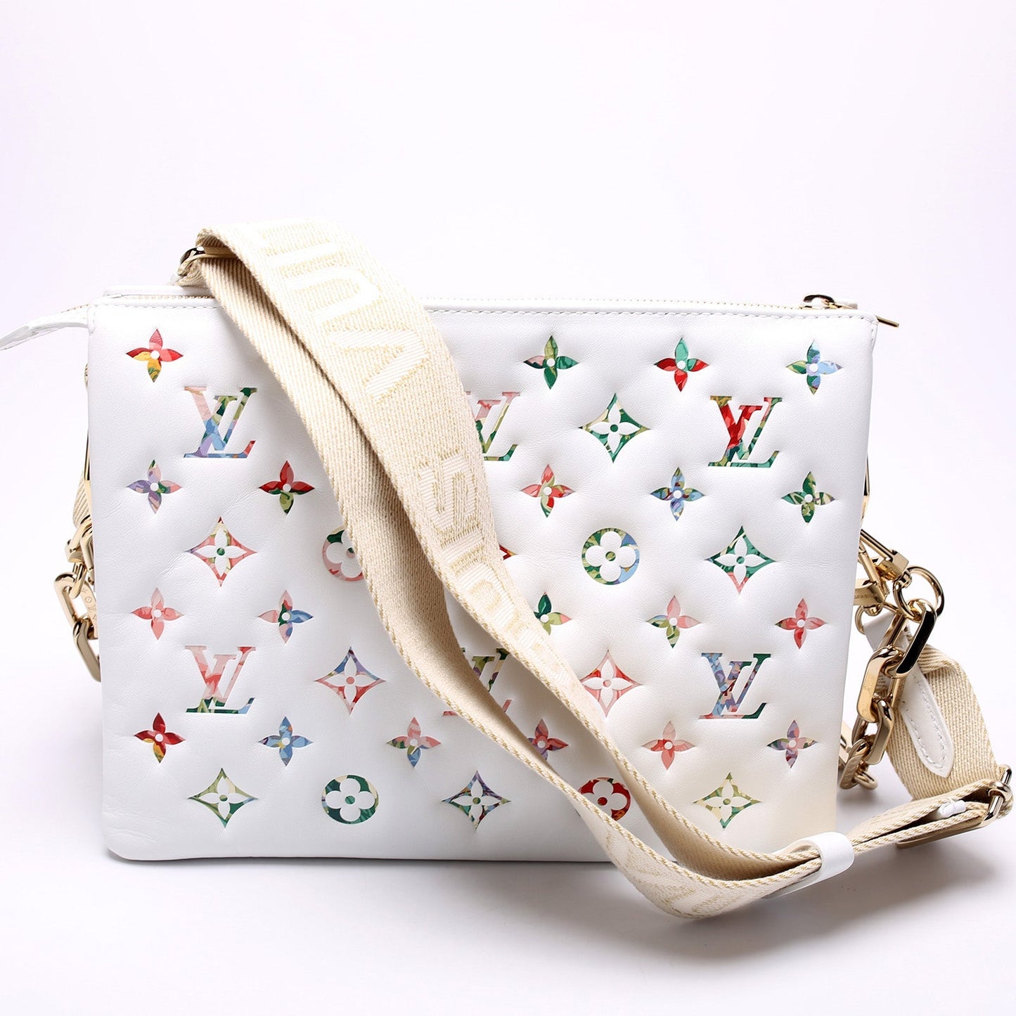 Louis Vuitton Coussin PM Garden Lambskin Handbag