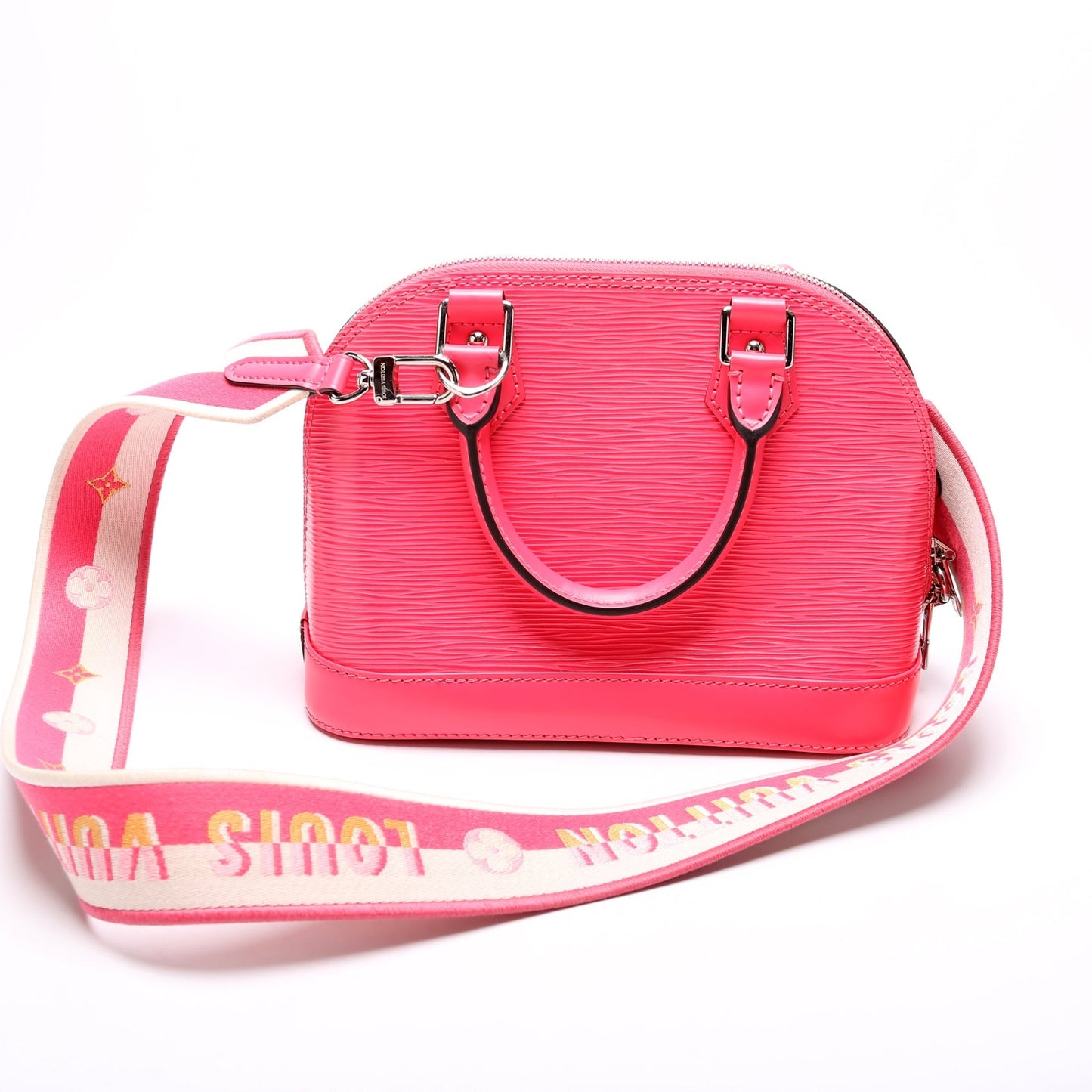 Louis Vuitton Alma BB w Epi Handbag Strap 1