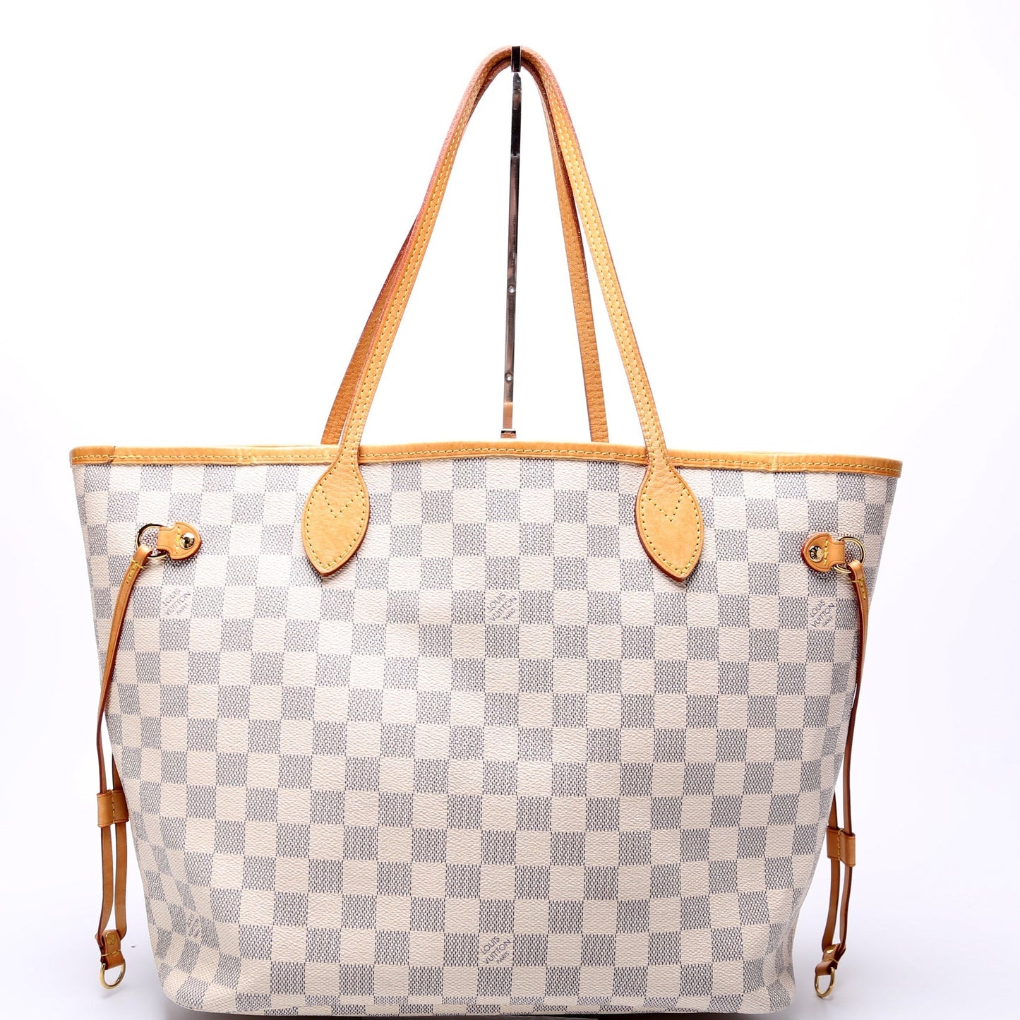 Louis Vuitton Neverfull MM Azur Damier Tote Bag Azur 23