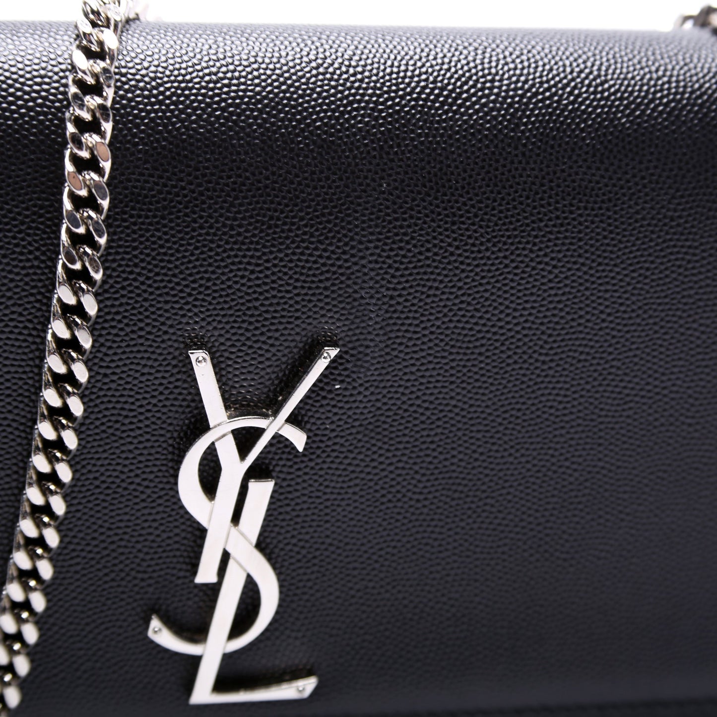 YSL Saint Laurent Kate Satchel Grain Bag Medium Satchel Bag Grain Medium 364022