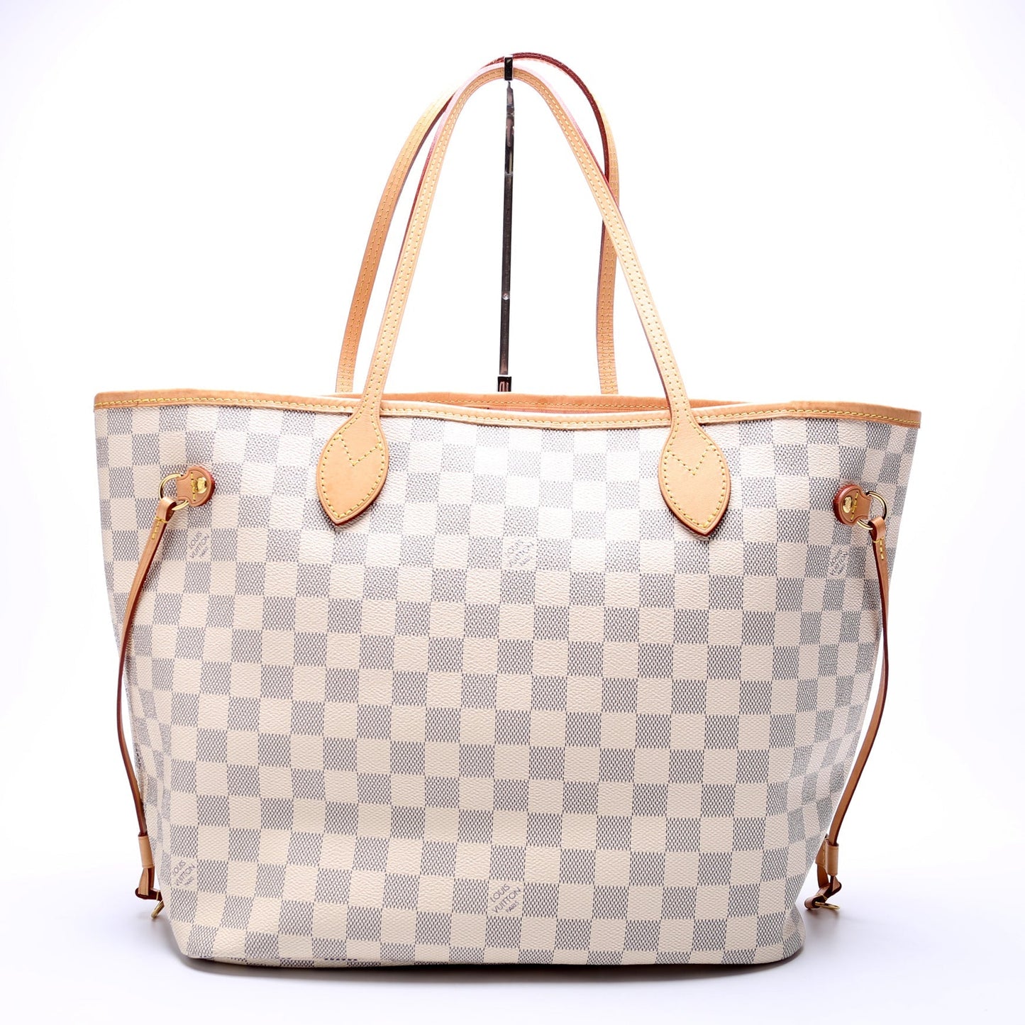 Louis Vuitton Neverfull W MM Azur Damier Wallet Case Azur 6