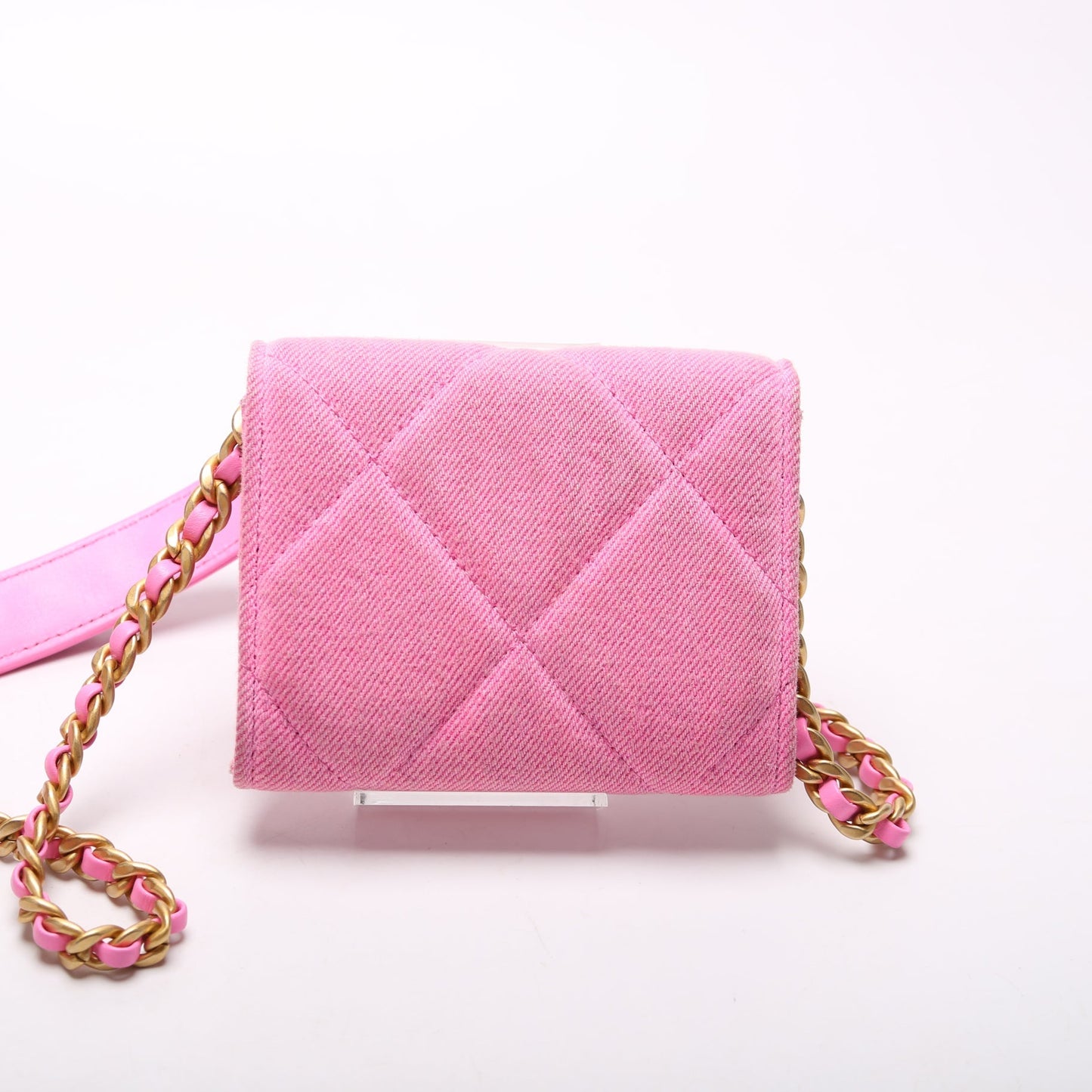 Chanel 19 Flap Coin Purse W Wallet Case