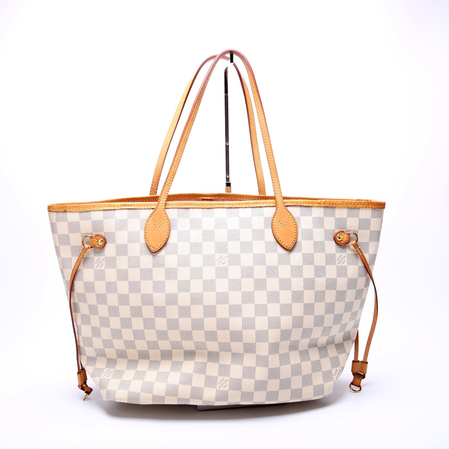 Louis Vuitton Neverfull w MM Azur Damier Wallet Case Azur 11