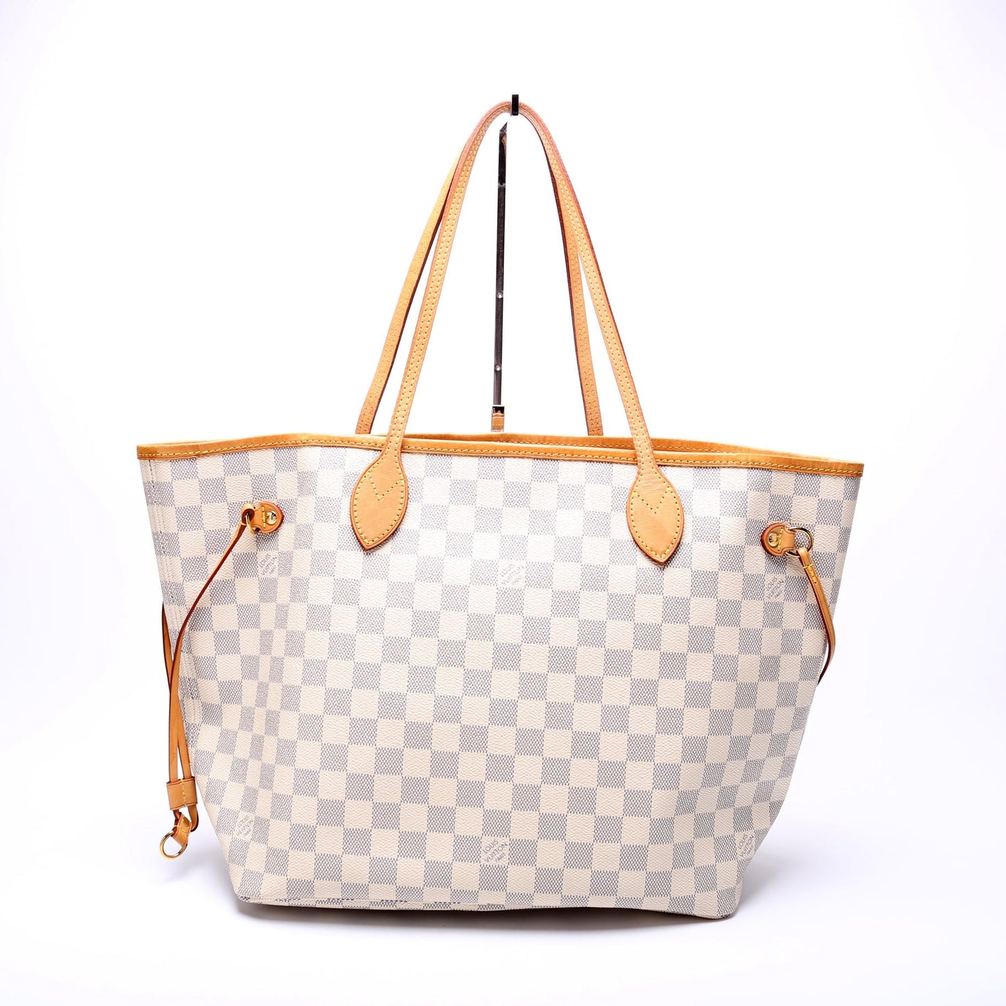 Louis Vuitton Neverfull w MM Azur Damier Wallet Case Azur 10