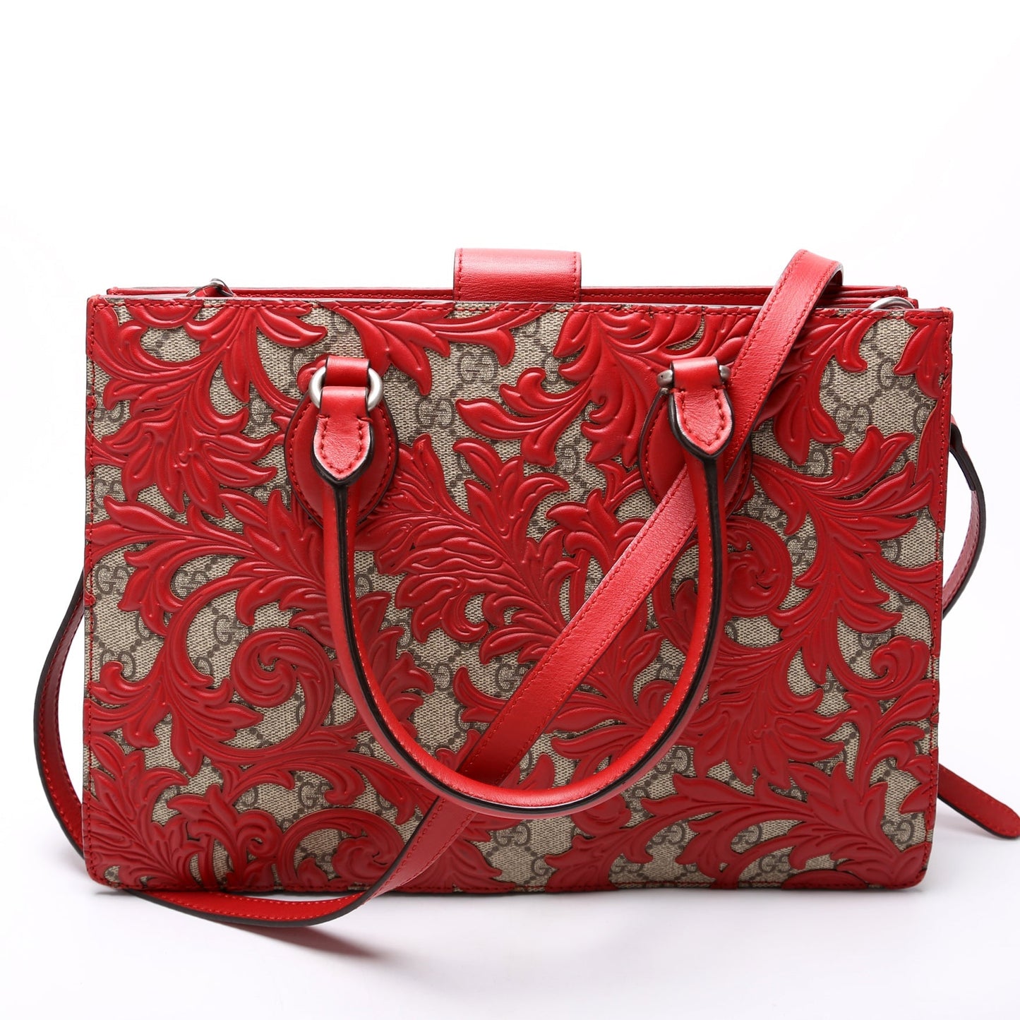 Gucci GG Supreme Arabesque Top Handle Tote Bag Tote 1