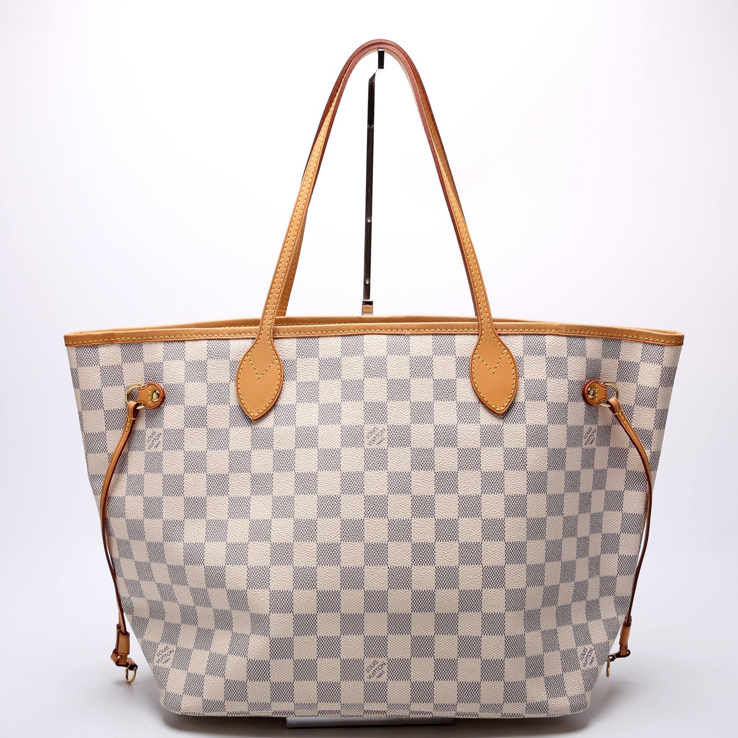 Louis Vuitton Neverfull MM Azur Damier Tote Bag Azur 34