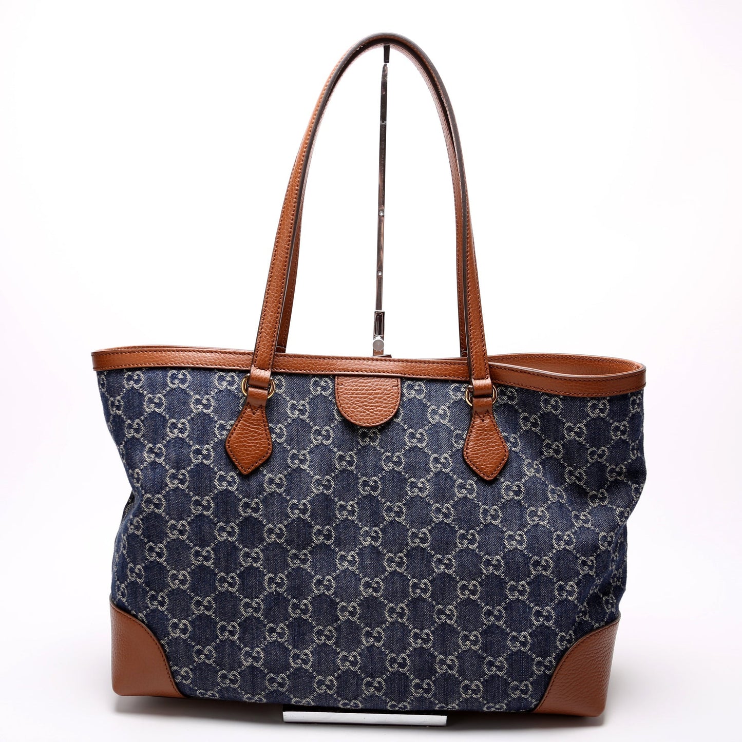 Gucci Ophidia GG Denim Tote Bag