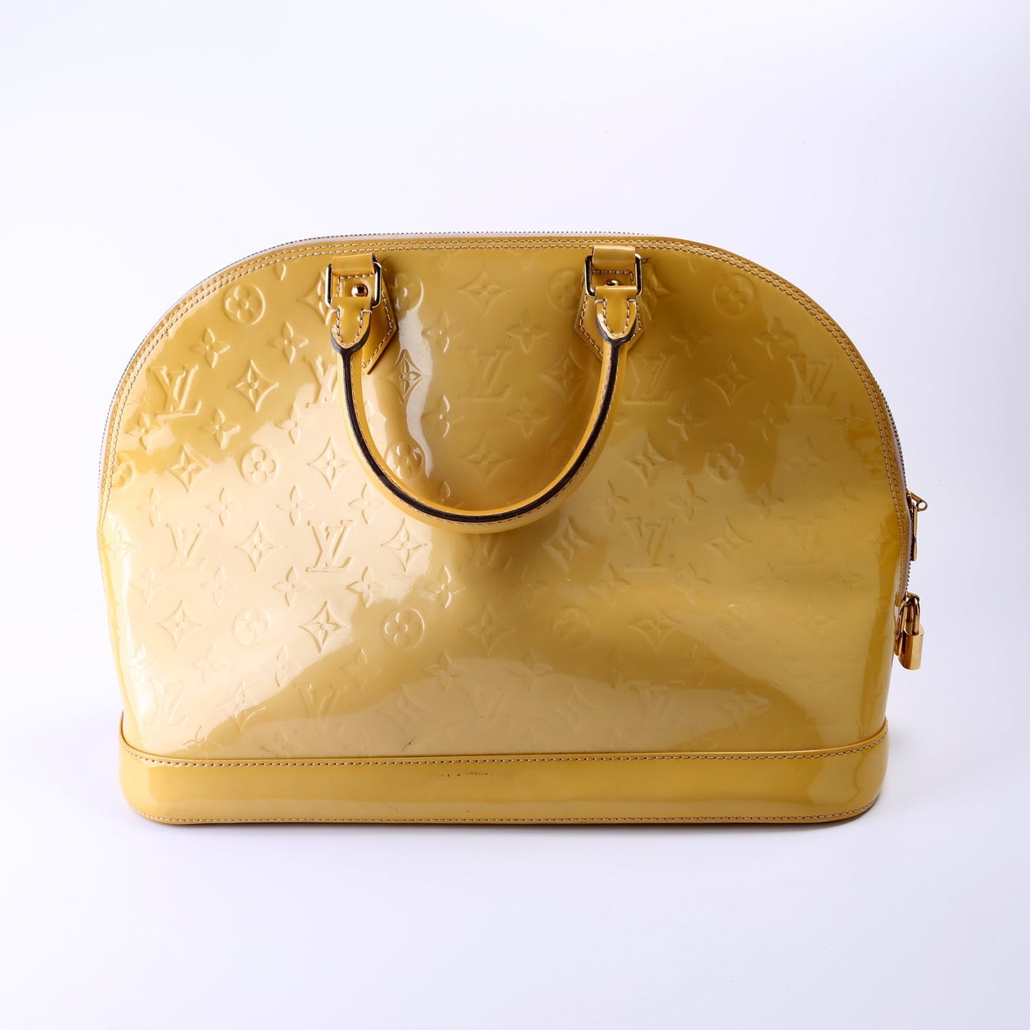 Louis Vuitton Alma GM Vernis Handbag Vernis 3