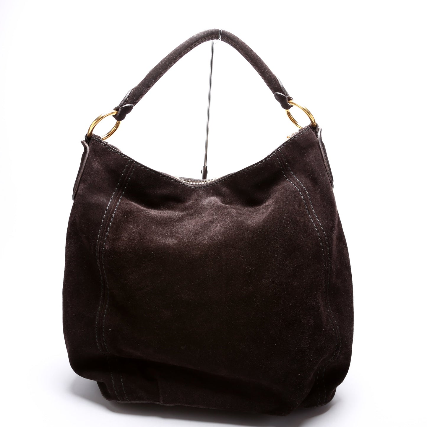 Prada Hobo Bag Suede Travel Bag