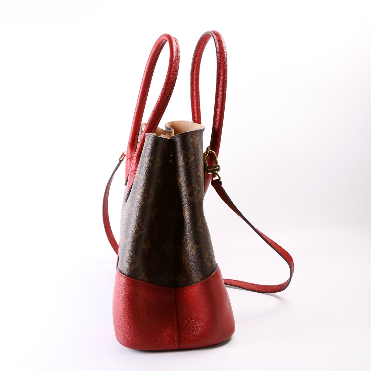 Louis Vuitton Flandrin Monogram Leather Handbag Leather 6