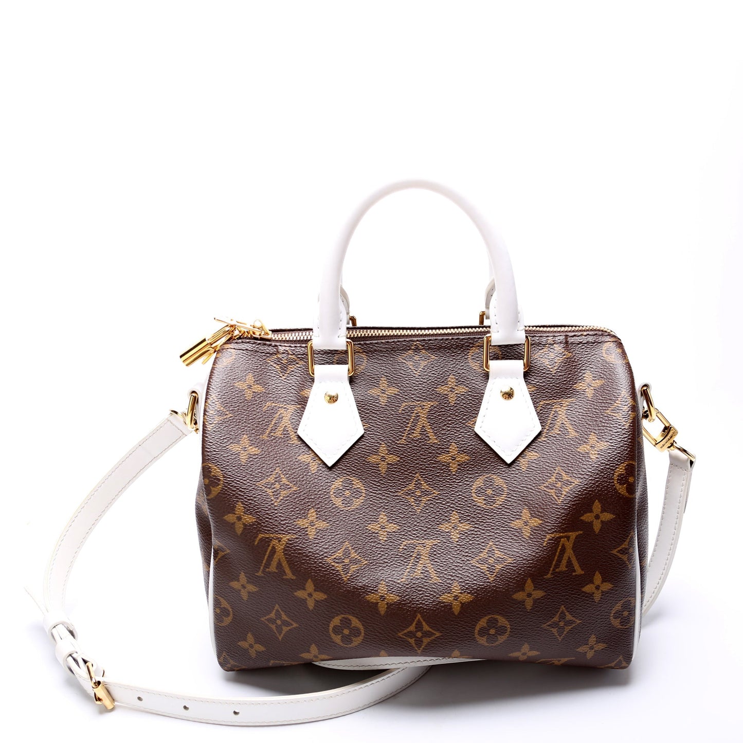 Louis Vuitton Speedy 25 Bandouliere Match Handbag