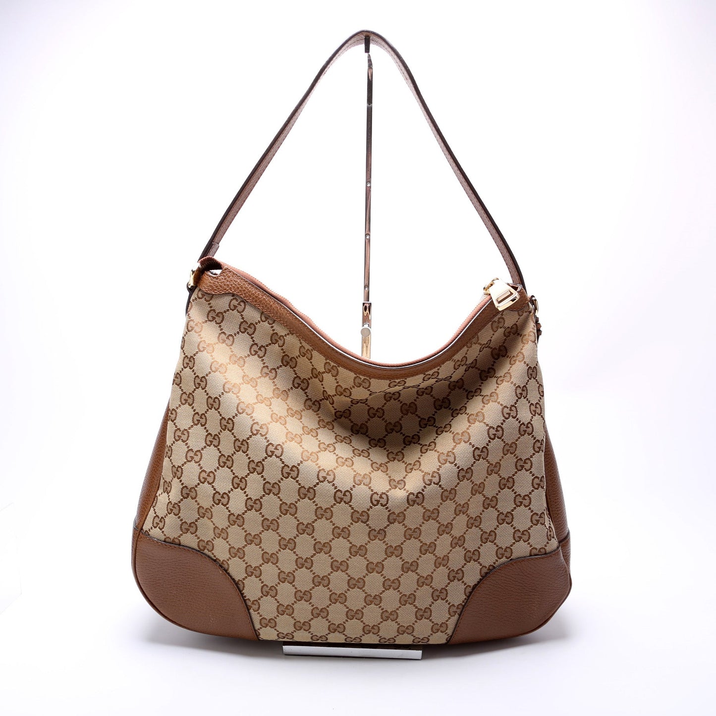 Gucci GG Bree Canvas Shoulder Bag Hobo 2