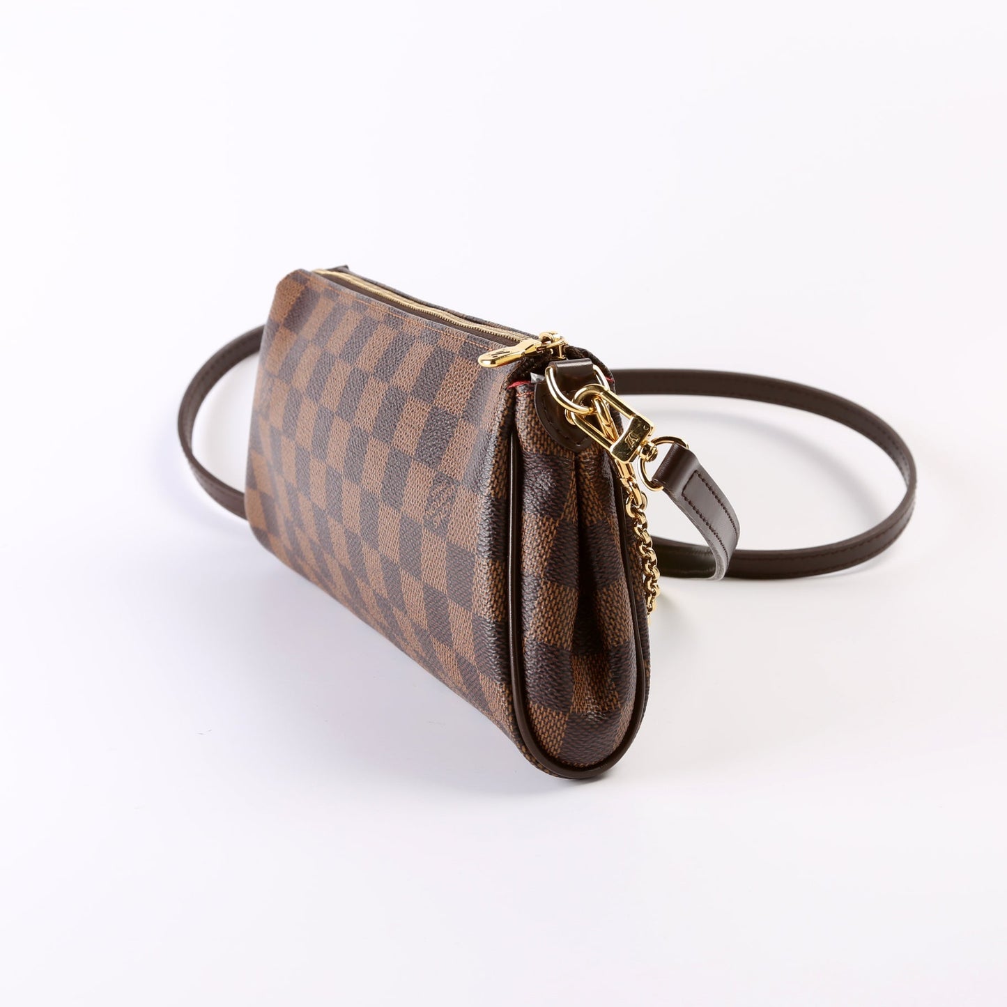 Louis Vuitton Eva Ebene Clutch Bag Clutch Ebene