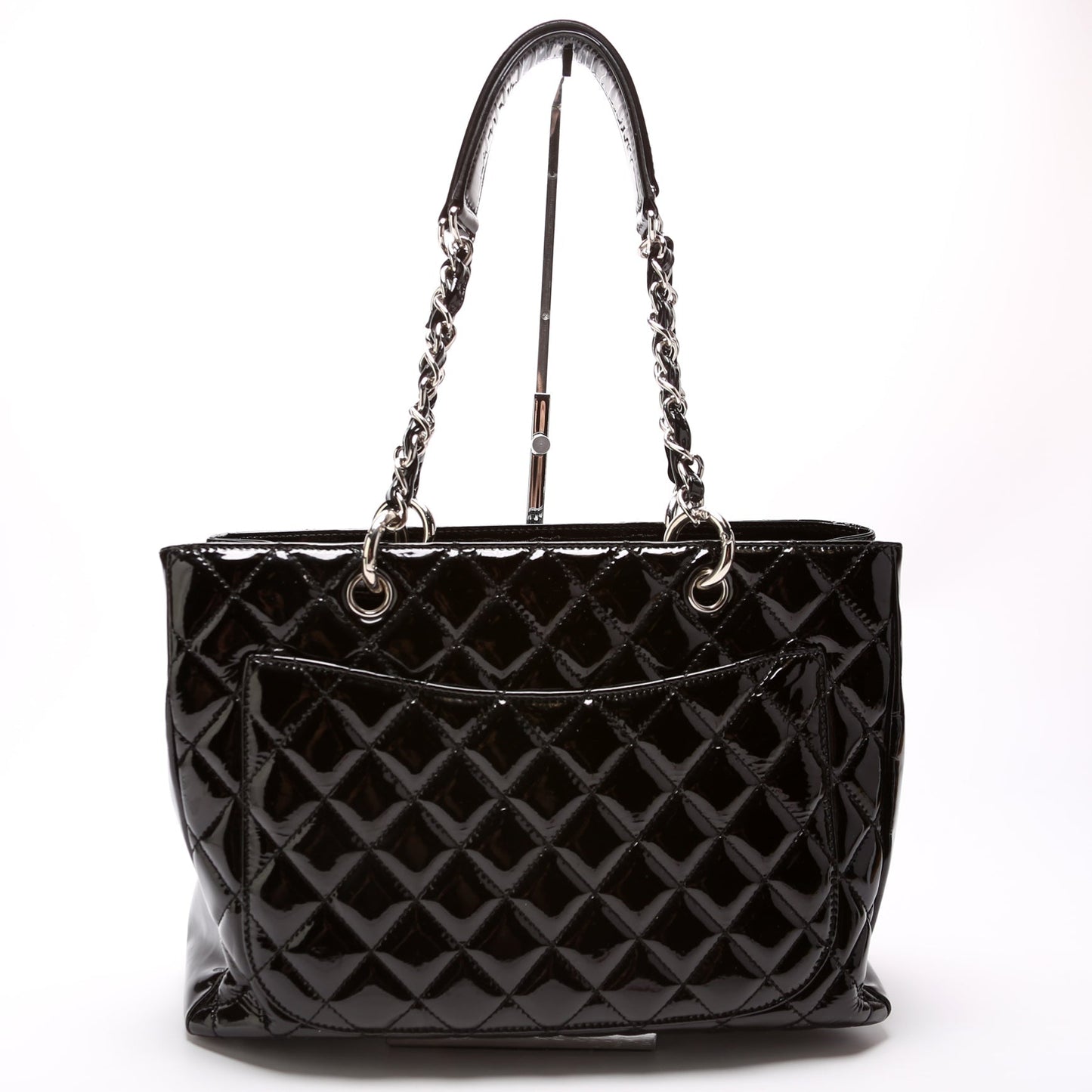 Chanel Grand Shopping Patent Leather Tote Bag