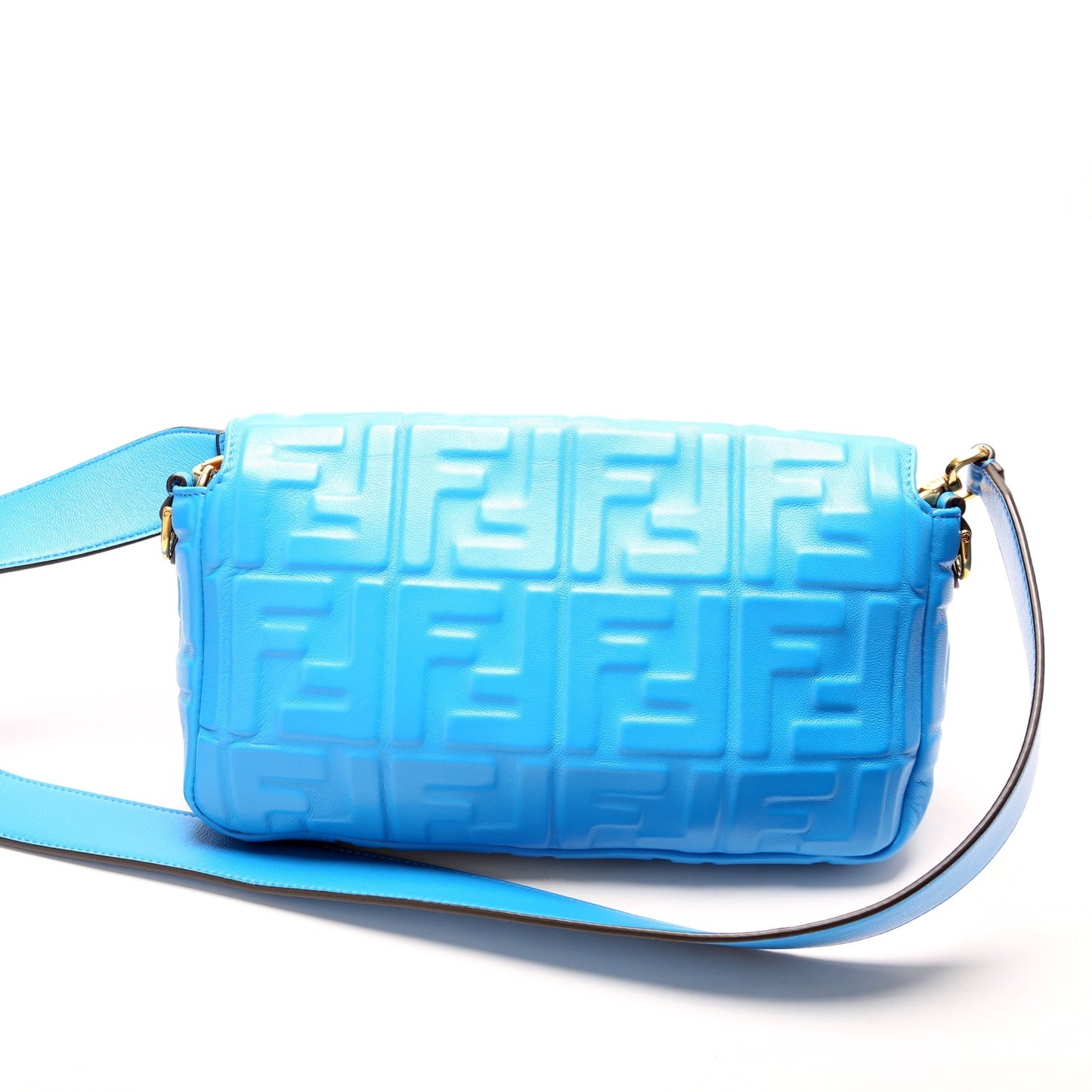 Fendi 8Br600Uette Ff Nappa Bag Embossed Travel Bag Embossed Nappa 2
