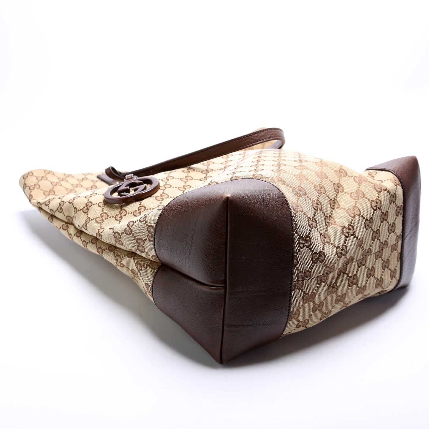 Gucci GG Charm Canvas Large Tote Bag