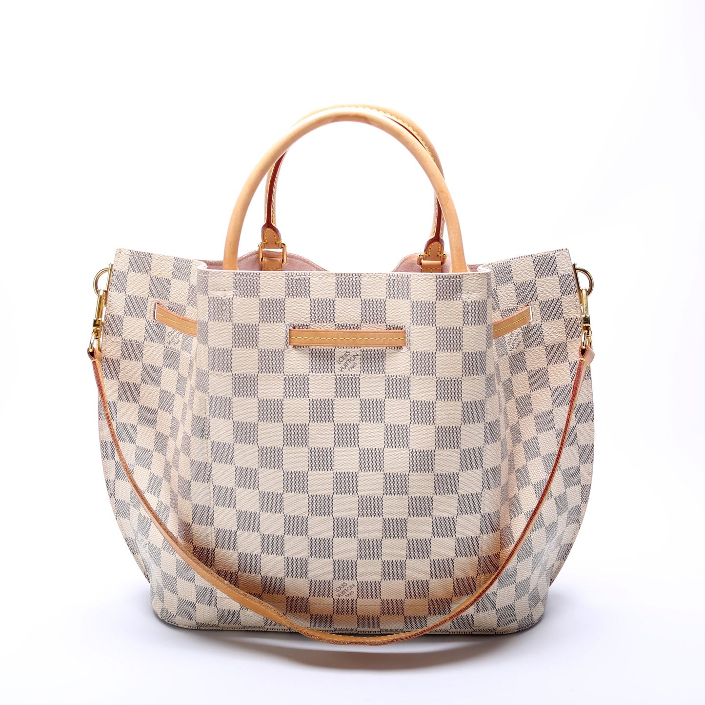 Louis Vuitton Girolata Azur Damier Handbag Azur 2