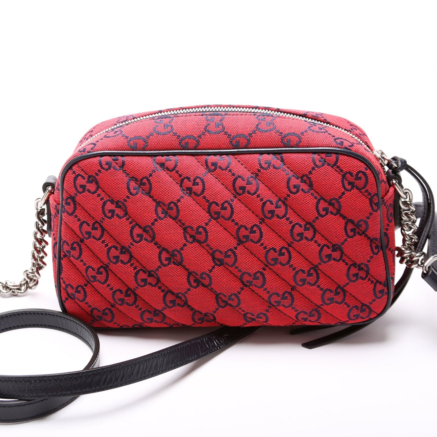 Gucci Marmont Camera Canvas Multicolor Small Crossbody Bag Bag 2
