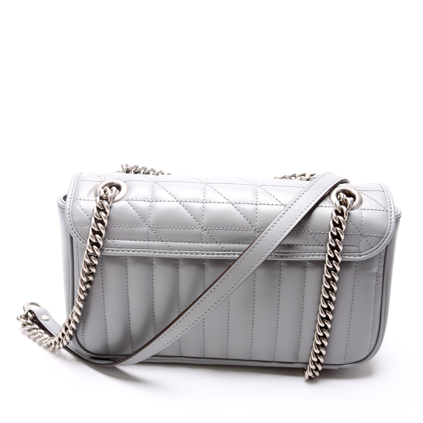 Gucci Marmont Aria Leather Small Flap Shoulder Bag