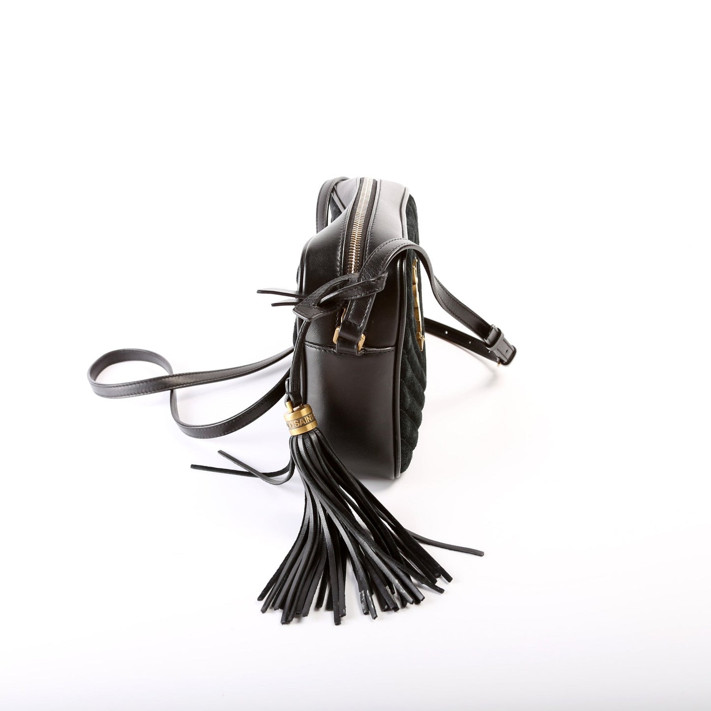 YSL Saint Laurent Saint Laurent Lou Camera Bag Suede Travel Bag