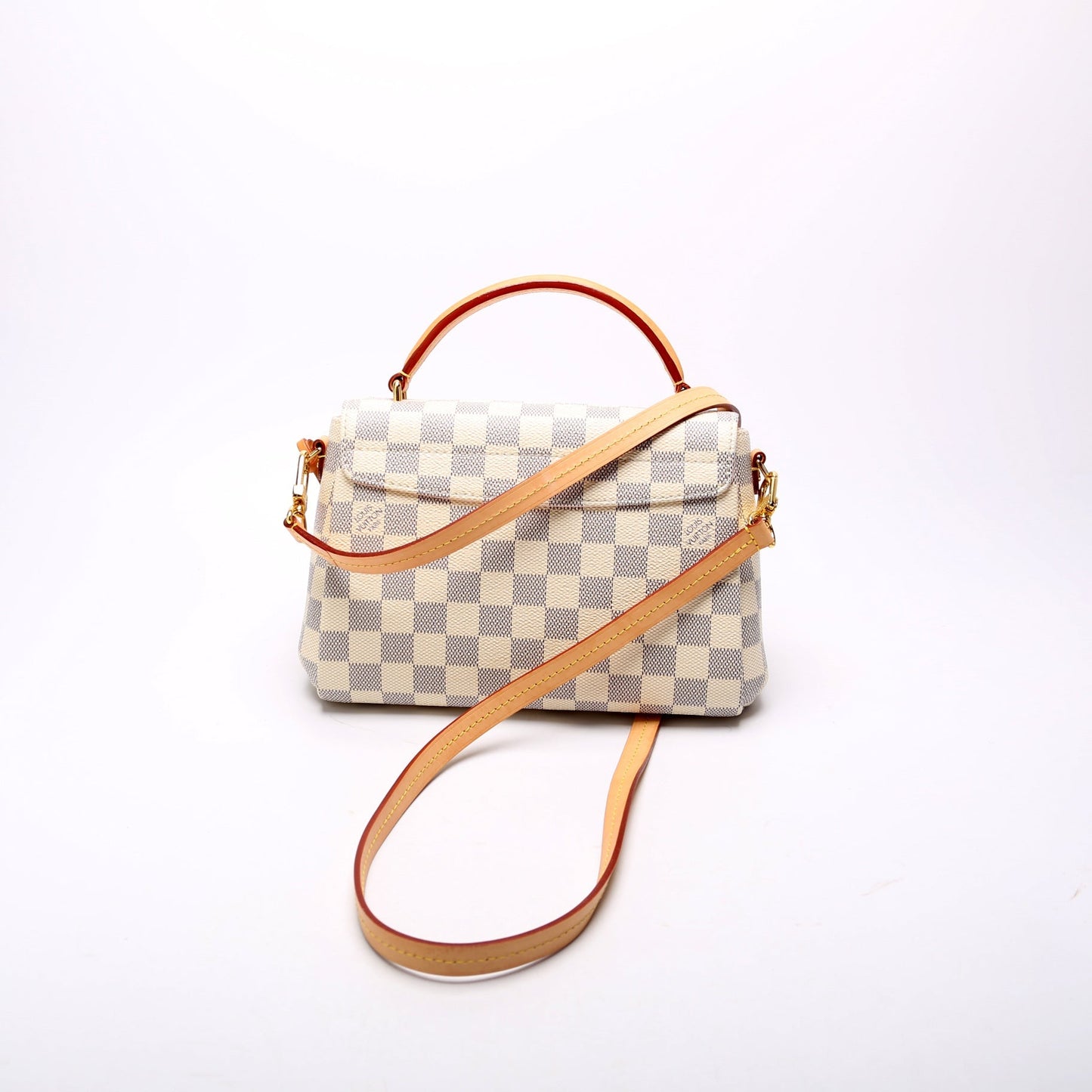 Louis Vuitton Croisette Azur Damier Handbag Azur 13