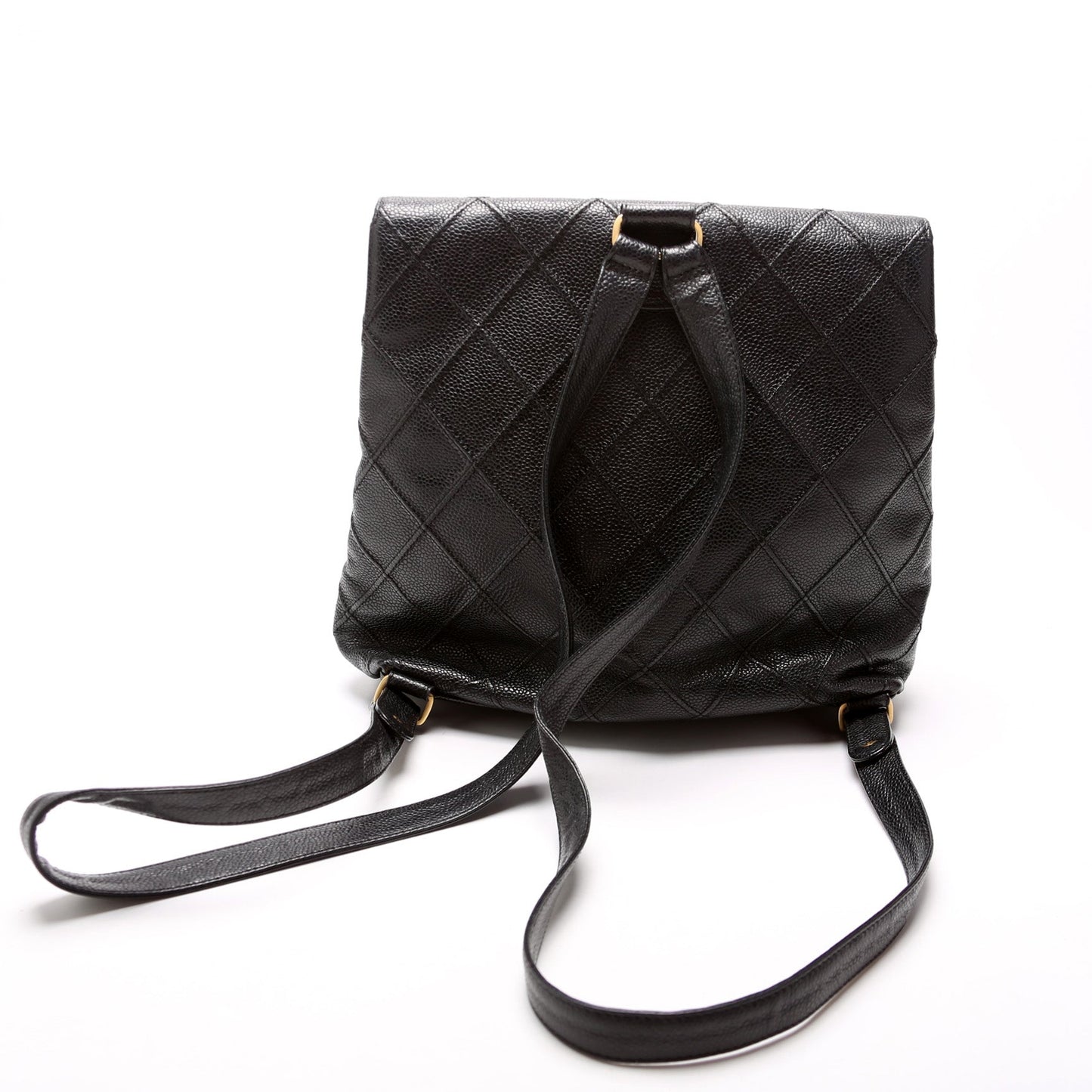 Chanel CC Square Quilted Backpack 6M