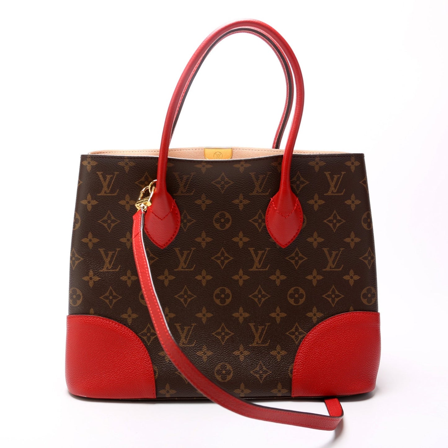 Louis Vuitton Flandrin Monogram Leather Handbag Leather 3