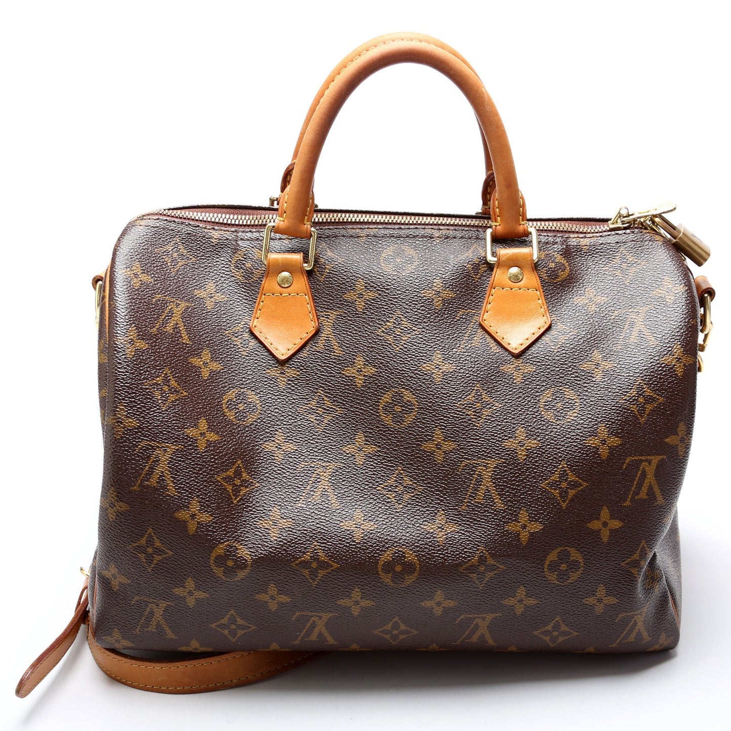 Louis Vuitton Speedy 30 Bandouliere Monogram Handbag Monogram 23
