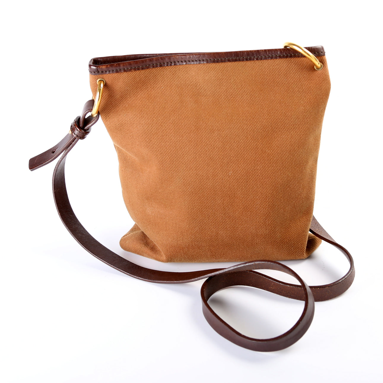 YSL Saint Laurent Crossbody Bag Canvas Logo