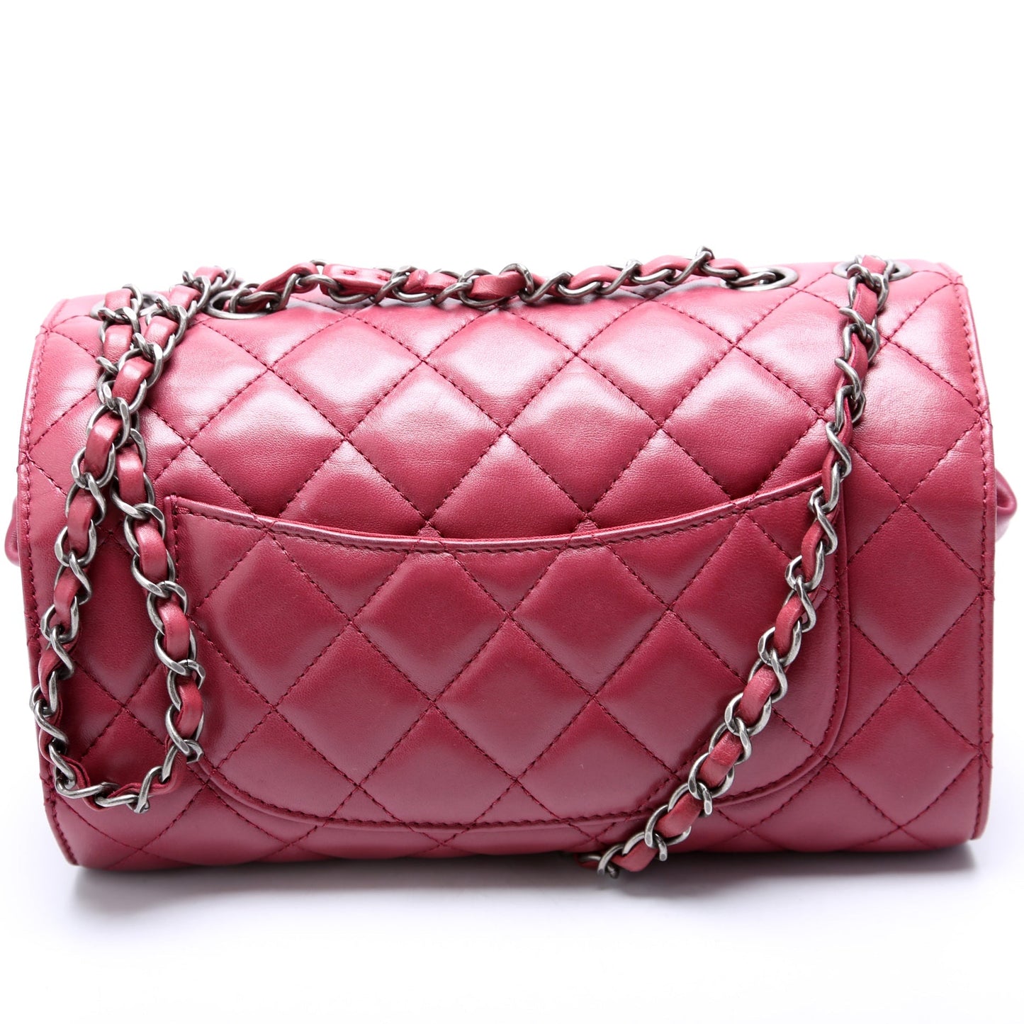Chanel Drawstring Shopping Lambskin Jewelry Bag Lambskin