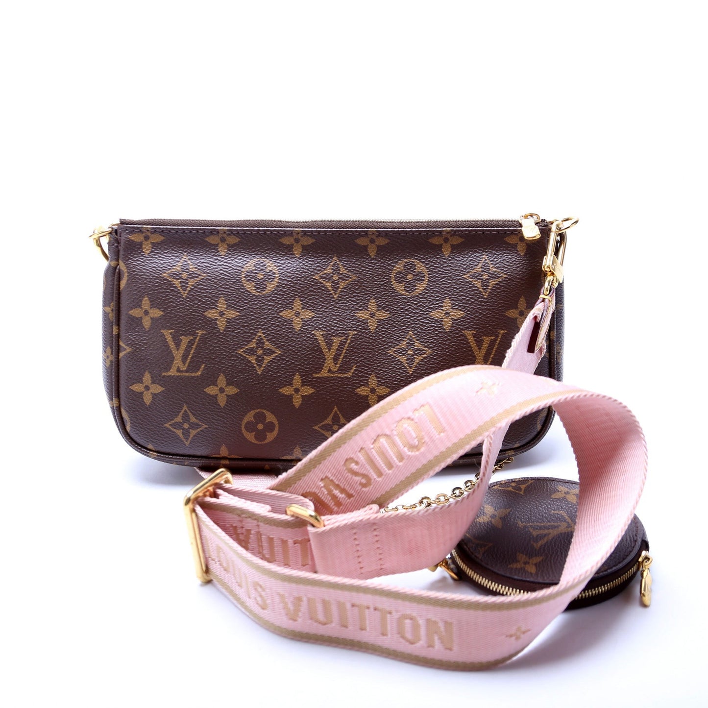 Louis Vuitton Multi Pochette Monogram Clutch Bag Monogram 22