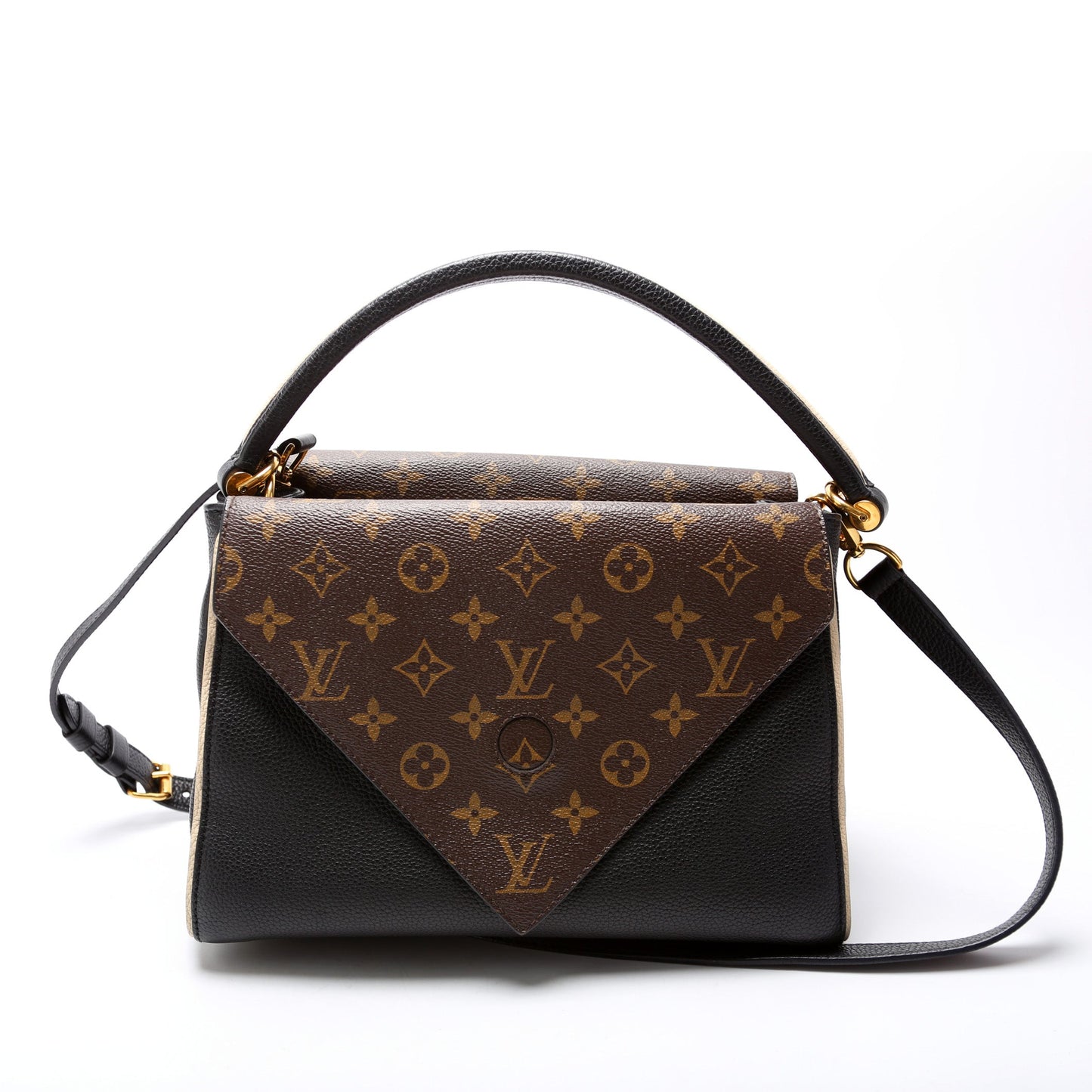 Louis Vuitton Double V Leather Handbag