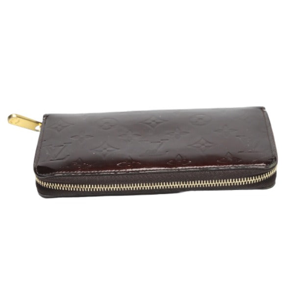 Louis Vuitton Long Purse M93522 Vernis Amarrant Monogram Wallet Case 0