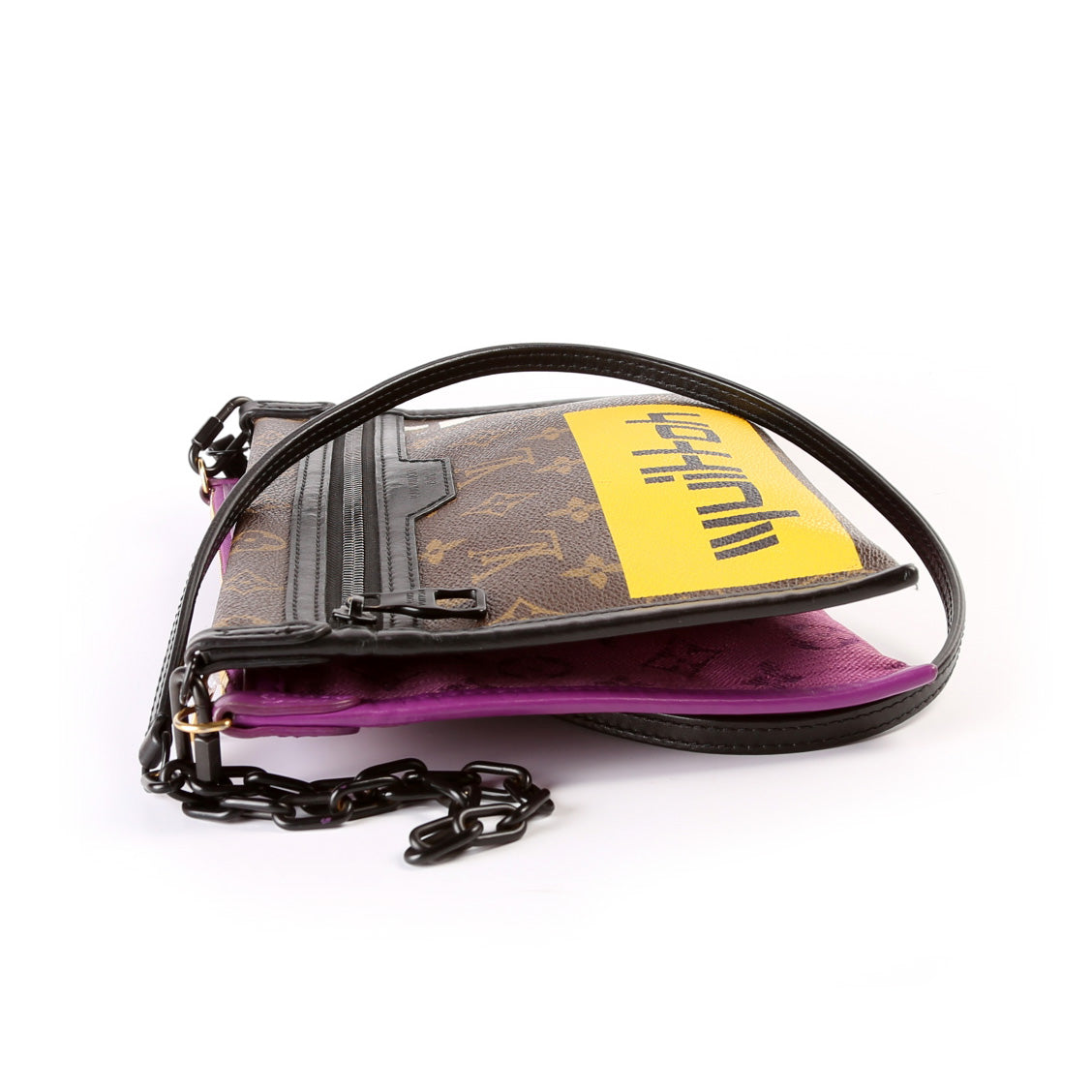 Louis Vuitton Double Flat Messenger Monogram Shoes