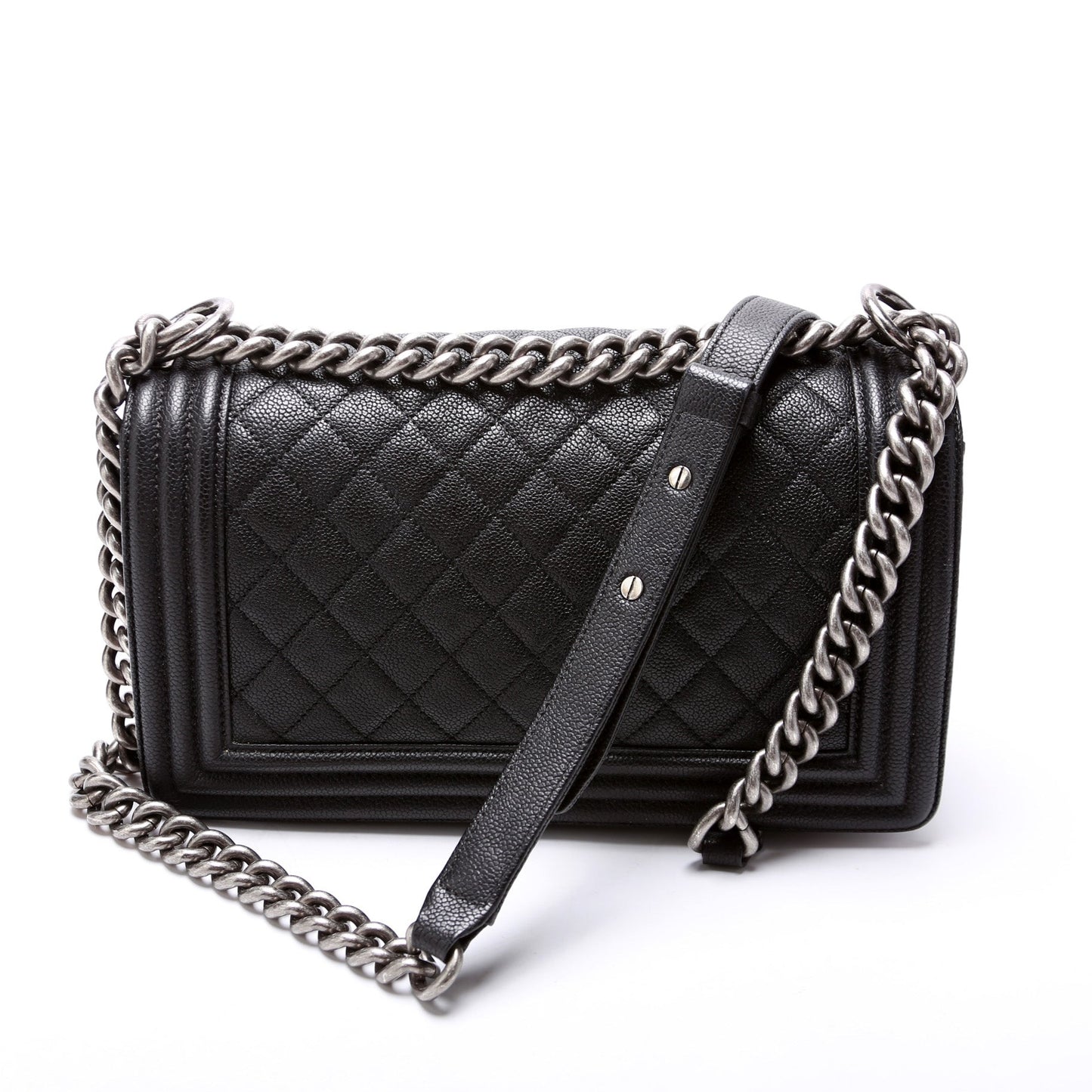 Chanel Boy Flap Old Caviar 23M Handbag
