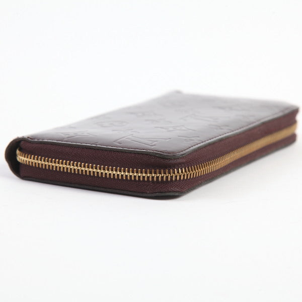 Louis Vuitton Long Purse M93522 Vernis Amarrant Monogram Wallet Case